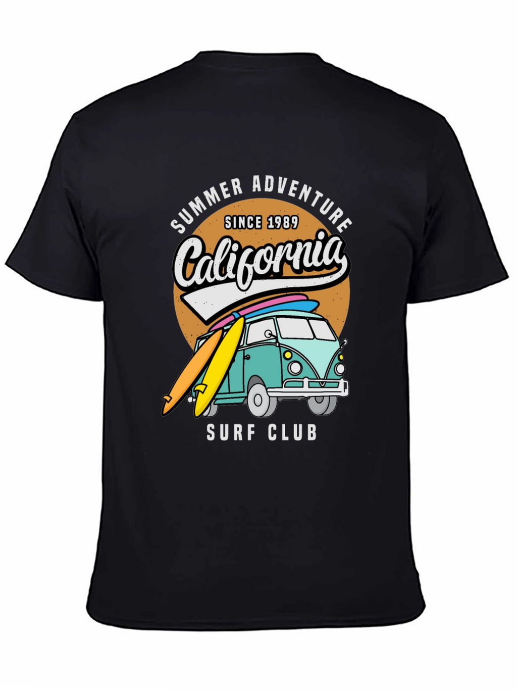 Summer Adventure California Surf Club T-Shirt