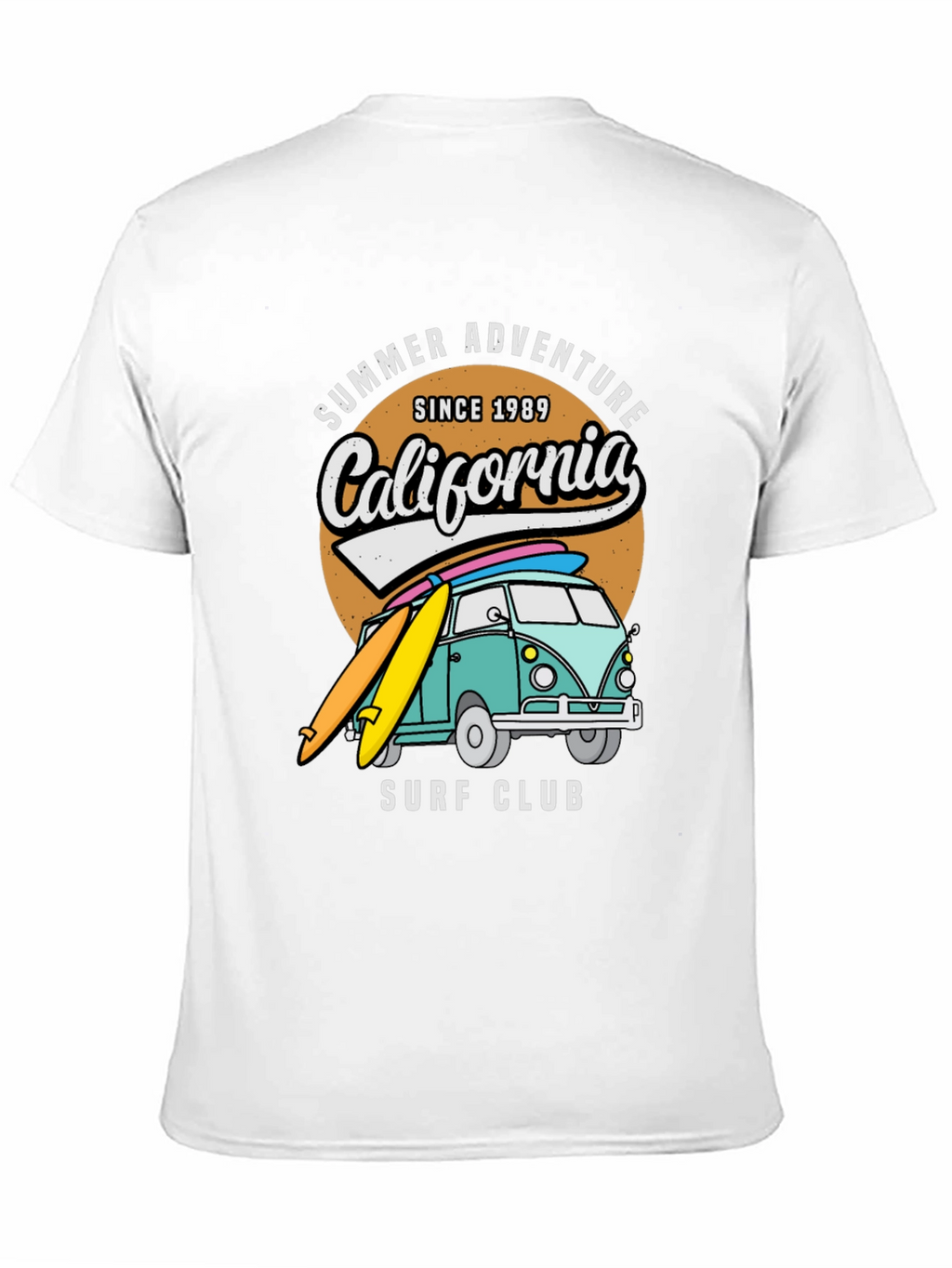 Summer Adventure California Surf Club T-Shirt
