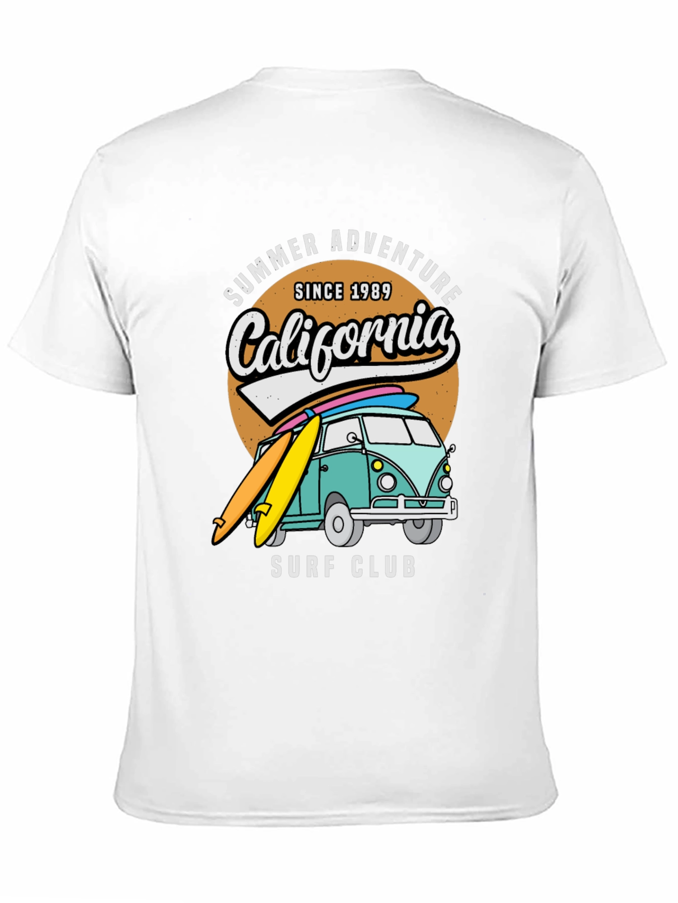 Summer Adventure California Surf Club T-Shirt
