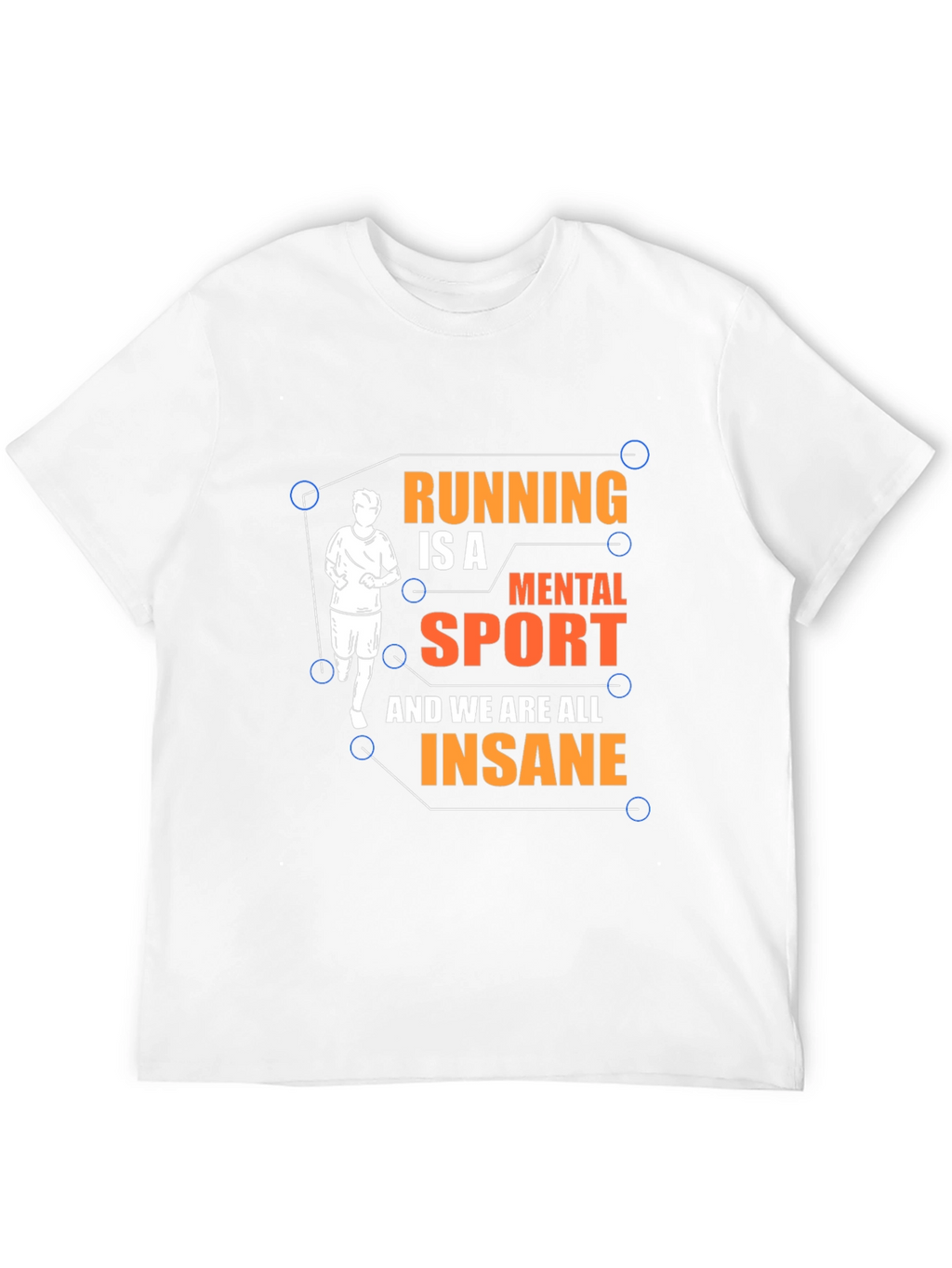 Running is a Mental Sport Graphic Tee