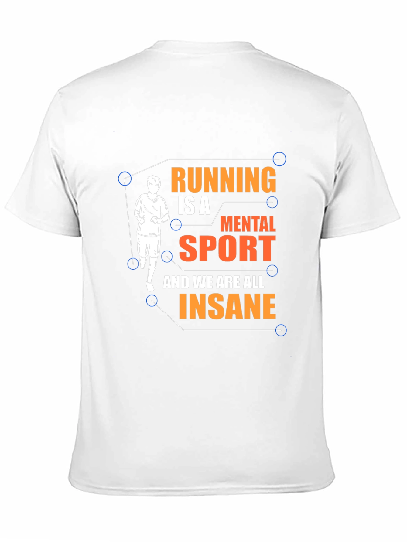 Running is a Mental Sport Graphic Tee