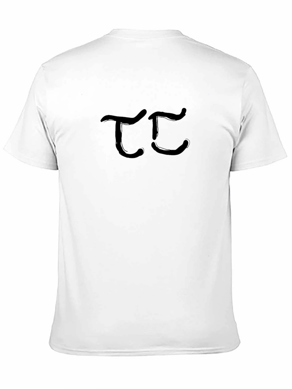 Modern Black T-Shirt with Abstract Design