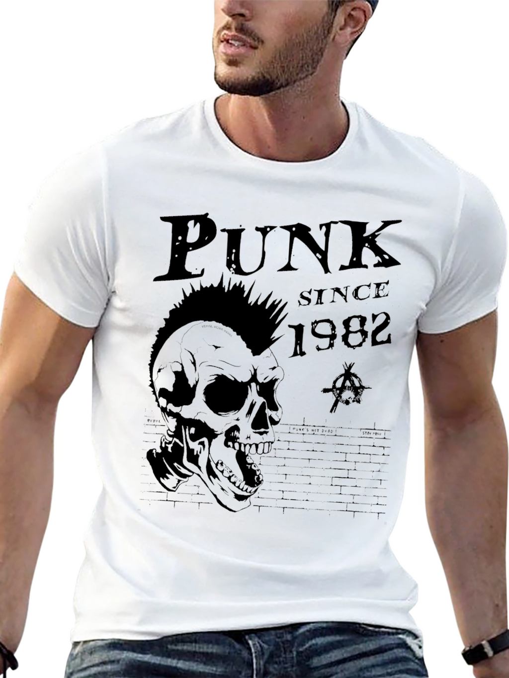 Punk Since 1982 Skull T-Shirt