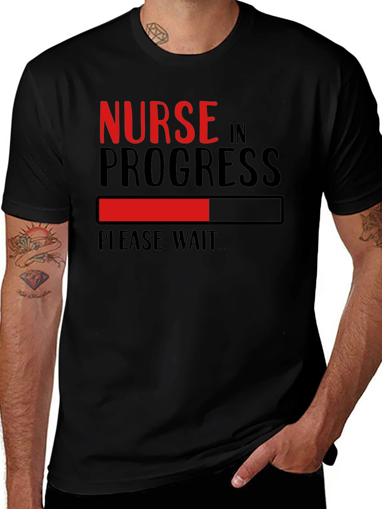Nurse in Progress Graphic Tee