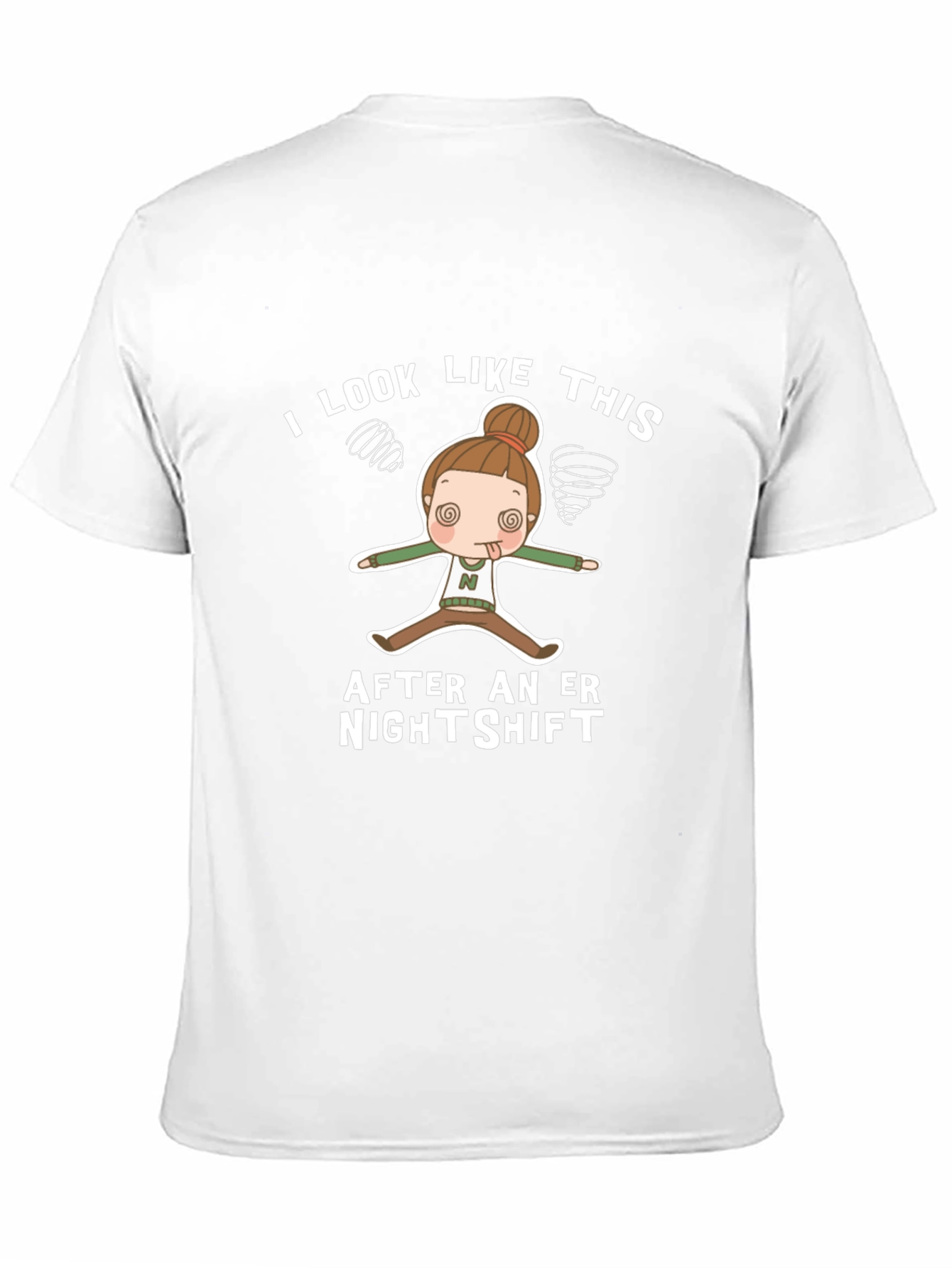 ER Nightshift T-Shirt Funny RN Nurse Tee