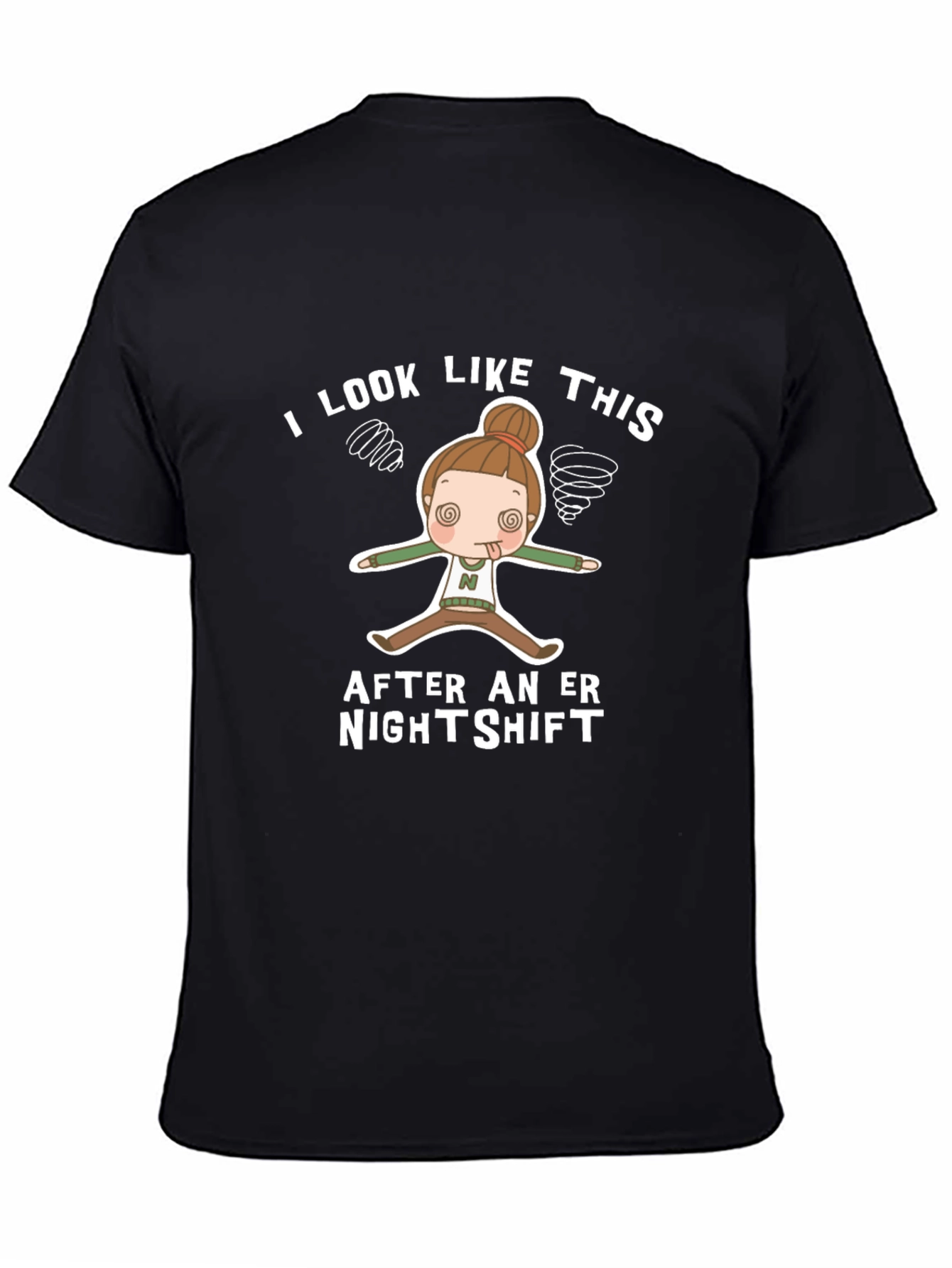 ER Nightshift T-Shirt Funny RN Nurse Tee