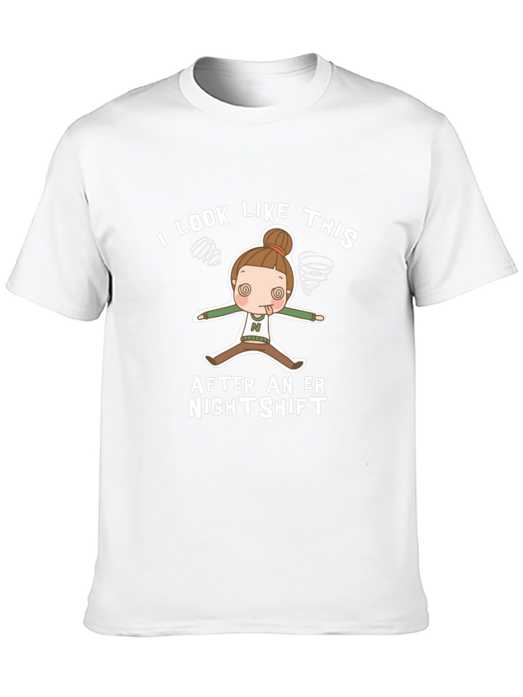 ER Nightshift T-Shirt Funny RN Nurse Tee