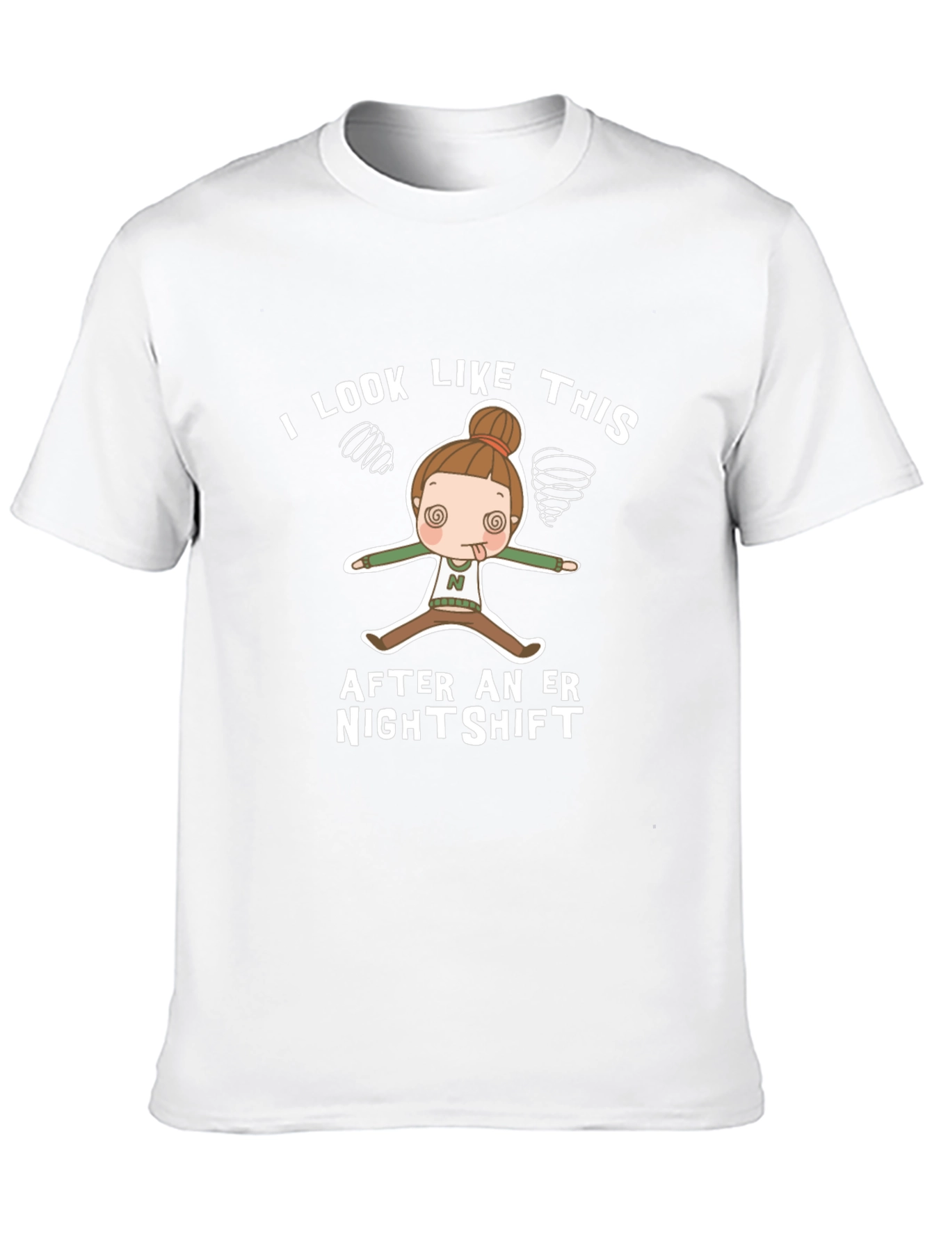 ER Nightshift T-Shirt Funny RN Nurse Tee