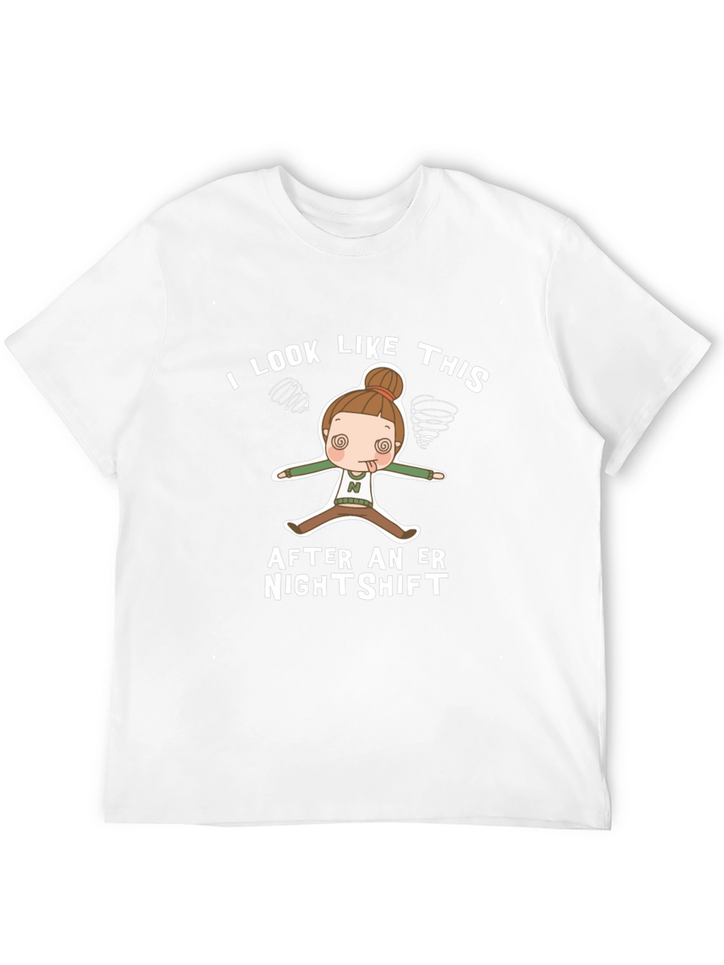 ER Nightshift T-Shirt Funny RN Nurse Tee