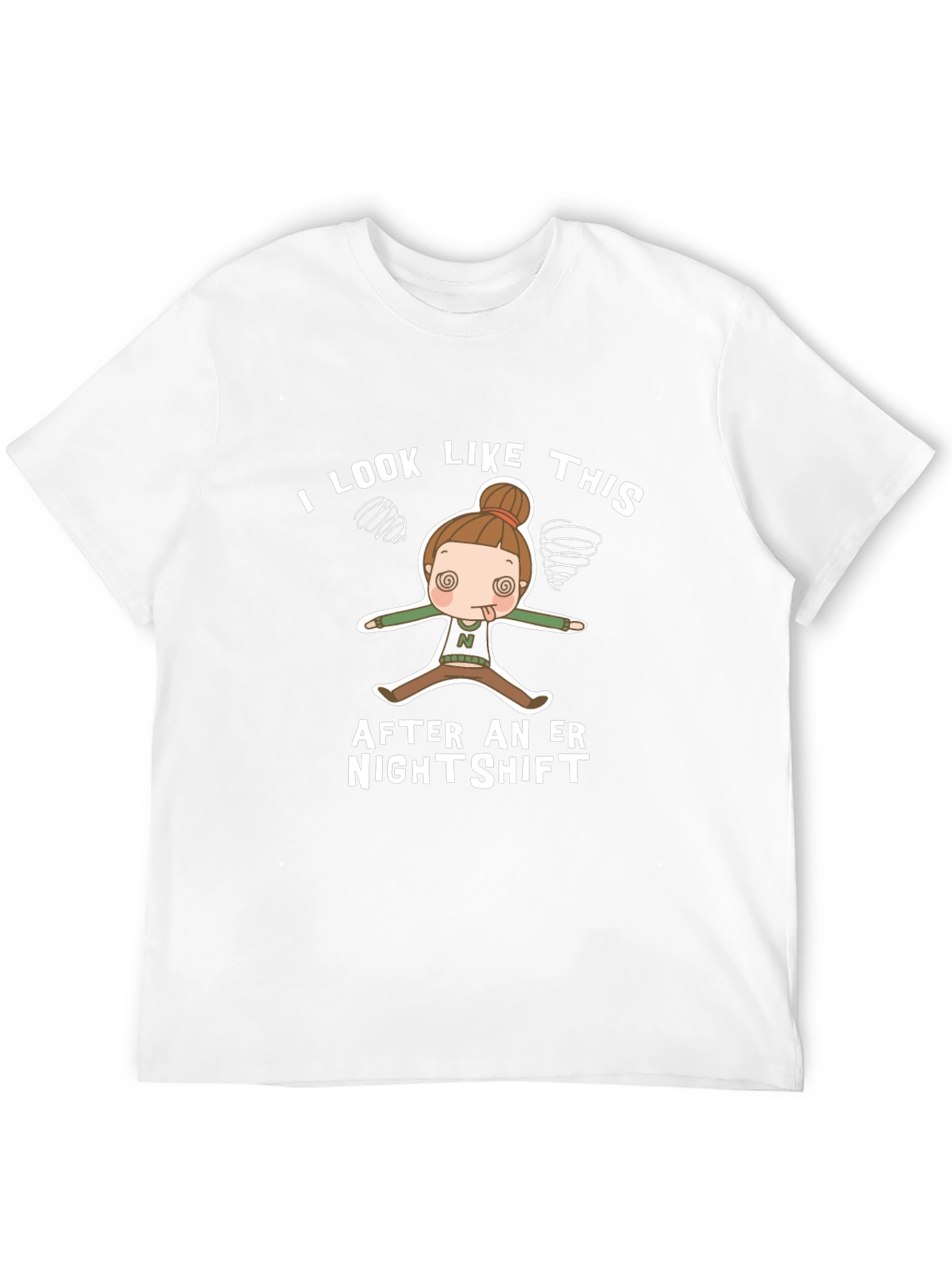 ER Nightshift T-Shirt Funny RN Nurse Tee