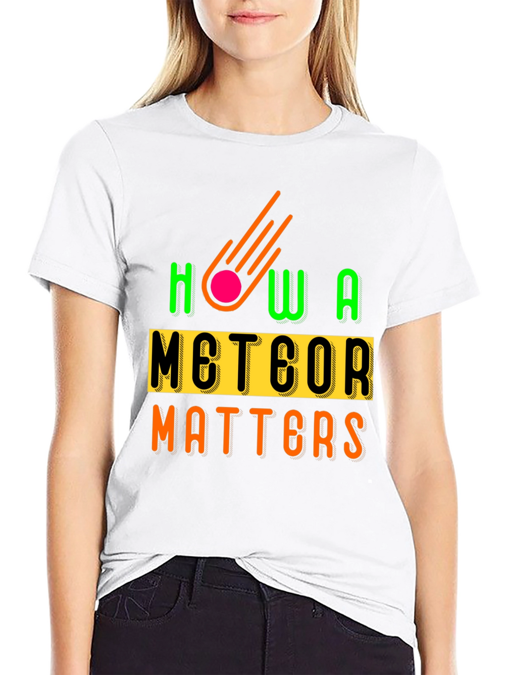 How a Meteor Matters Graphic Tee