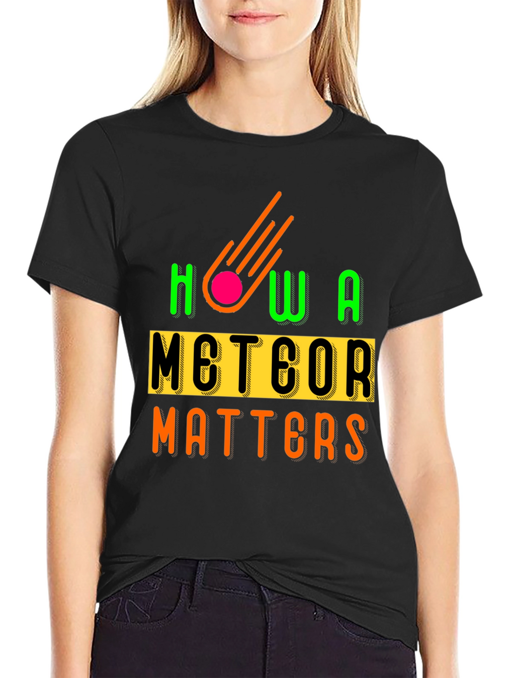 How a Meteor Matters Graphic Tee