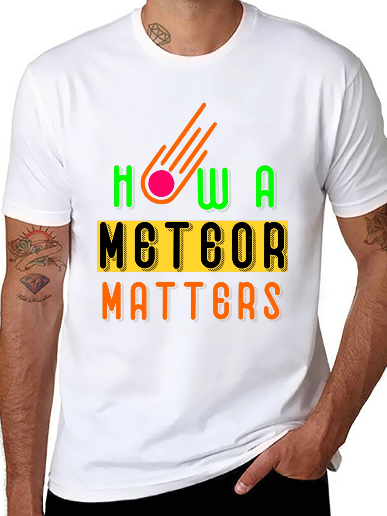 How a Meteor Matters Graphic Tee