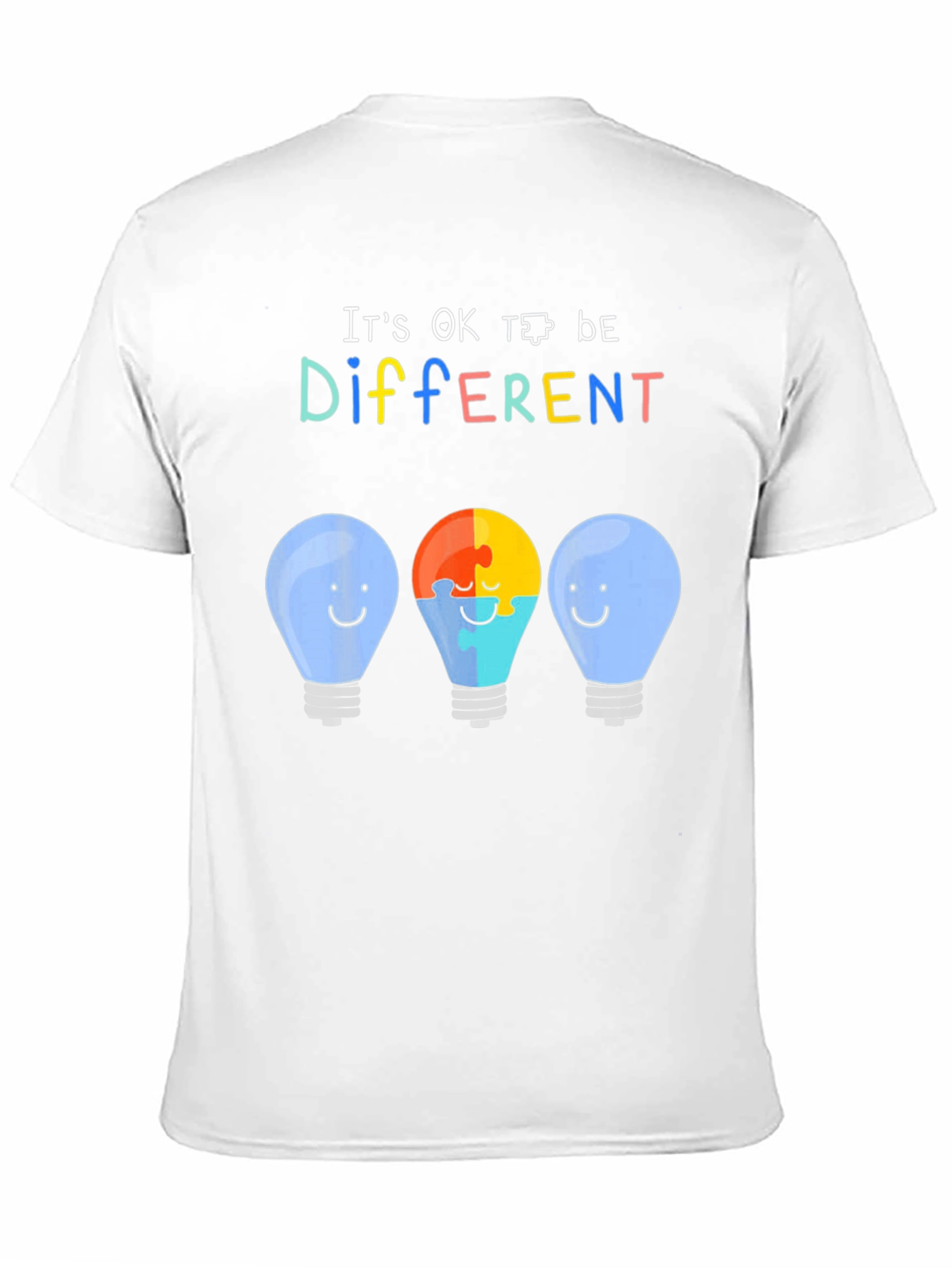 Autism Awareness T-Shirt - Its OK To Be Different