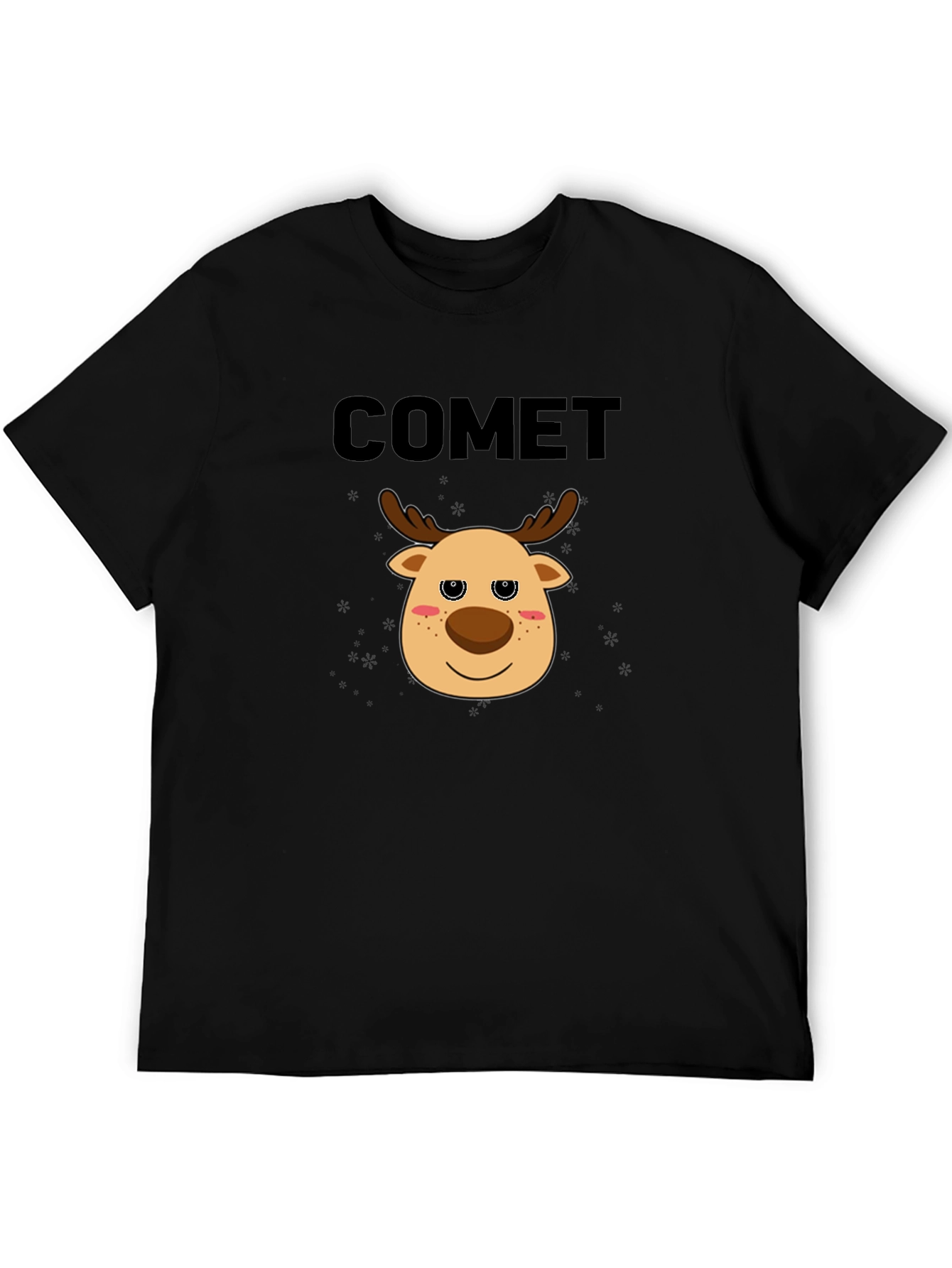 Comet Reindeer T-Shirt - Holiday Cheer