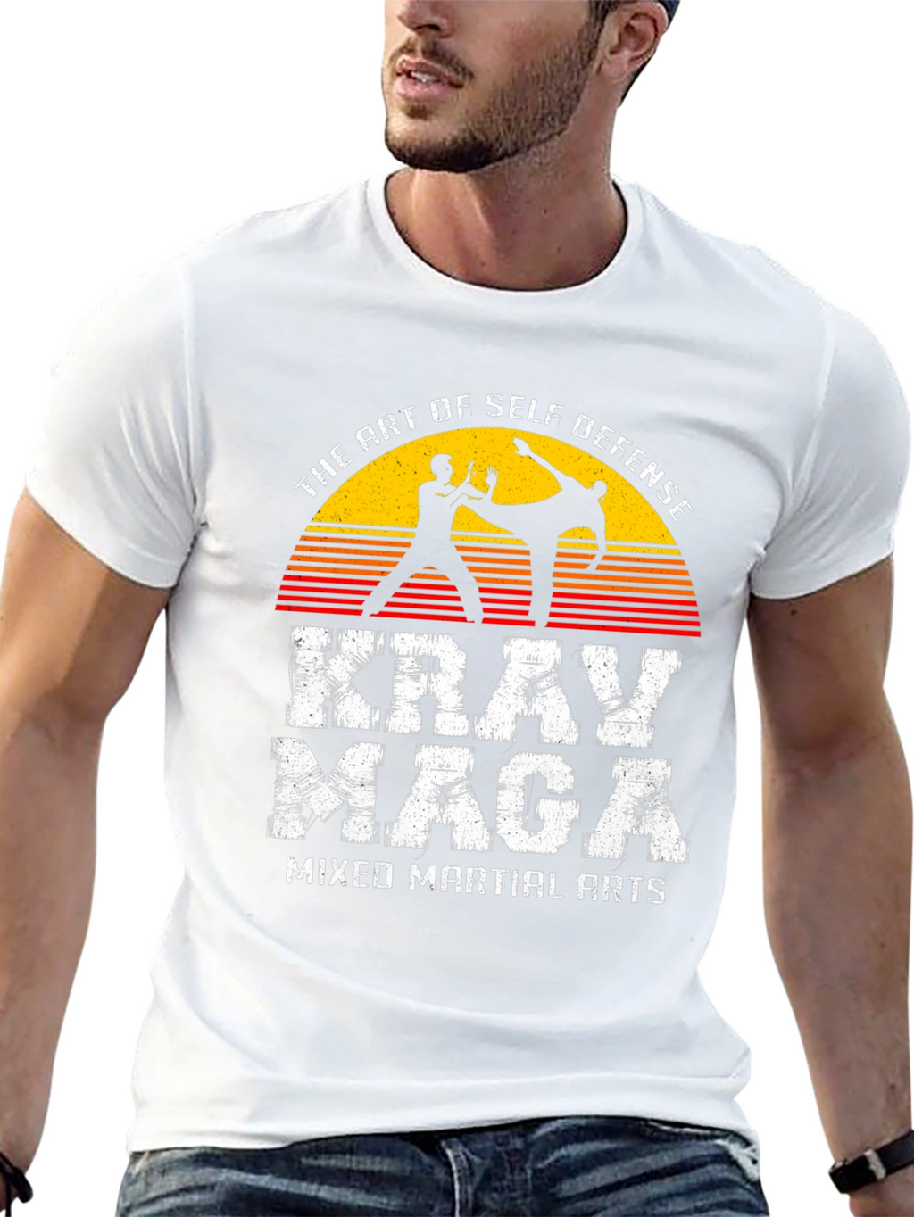 Krav Maga Self Defense T-Shirt - Mixed Martial Arts
