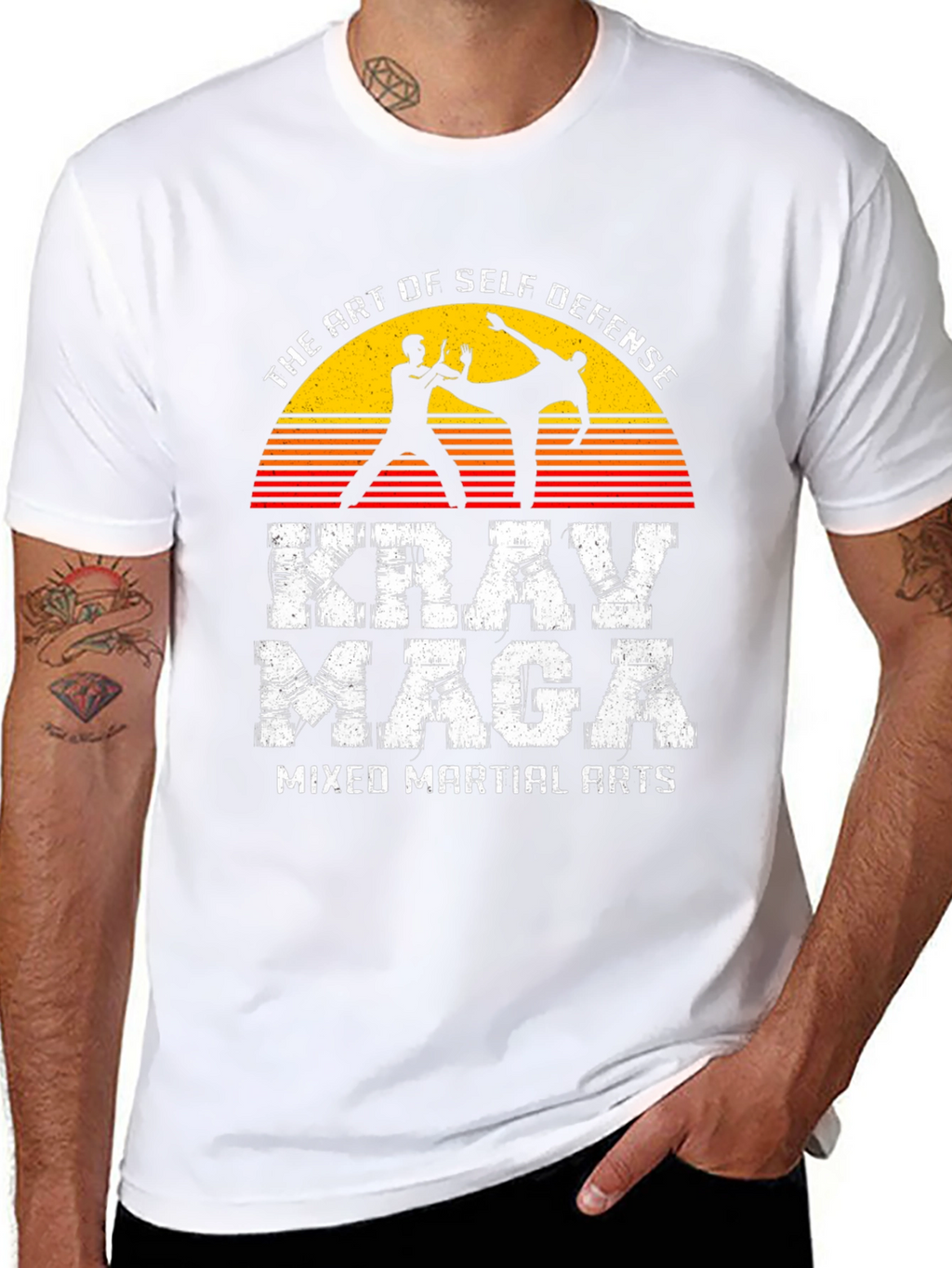 Krav Maga Self Defense T-Shirt - Mixed Martial Arts