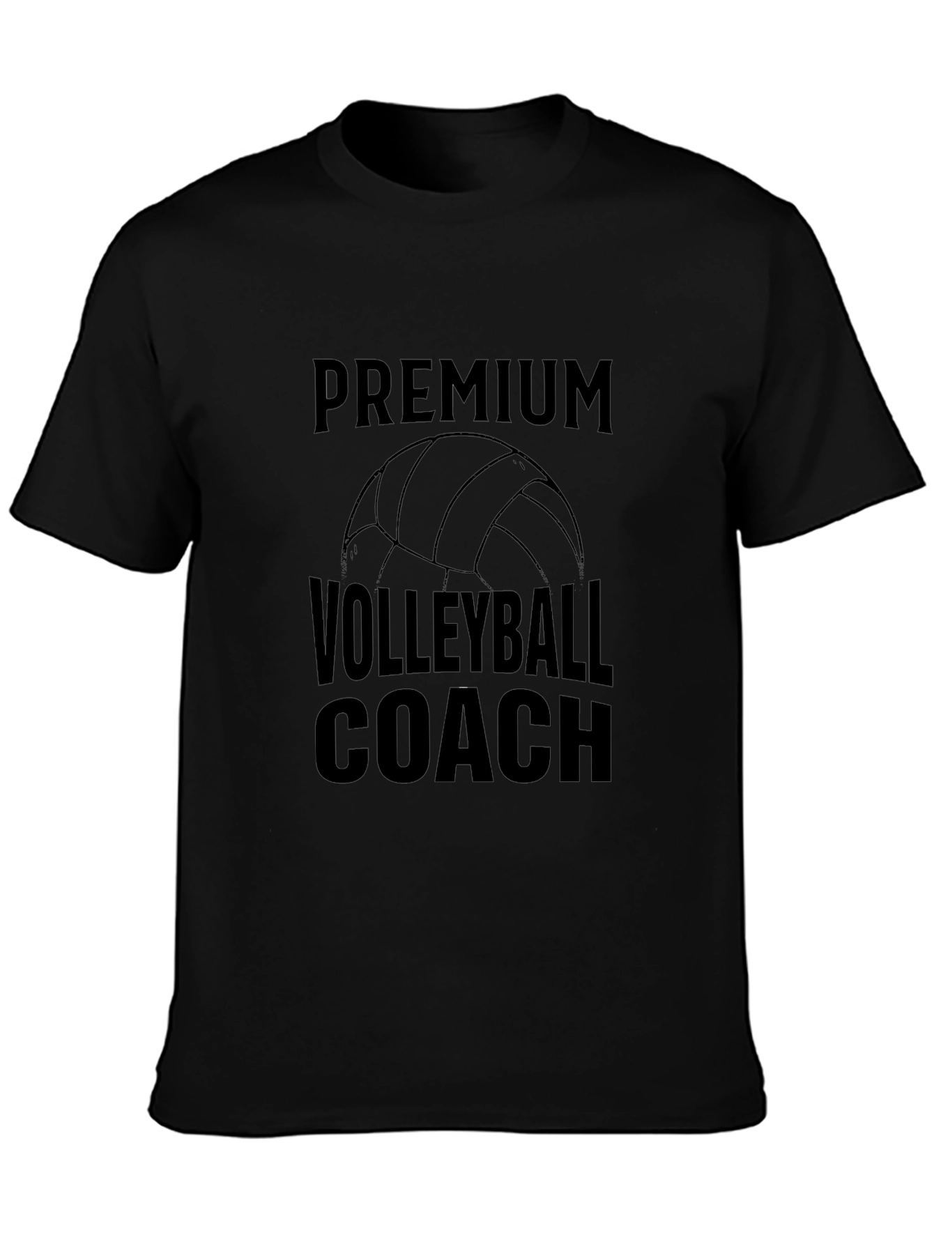 Premium Volleyball Coach Graphic Tee