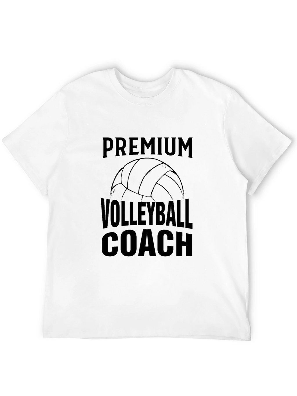 Premium Volleyball Coach Graphic Tee