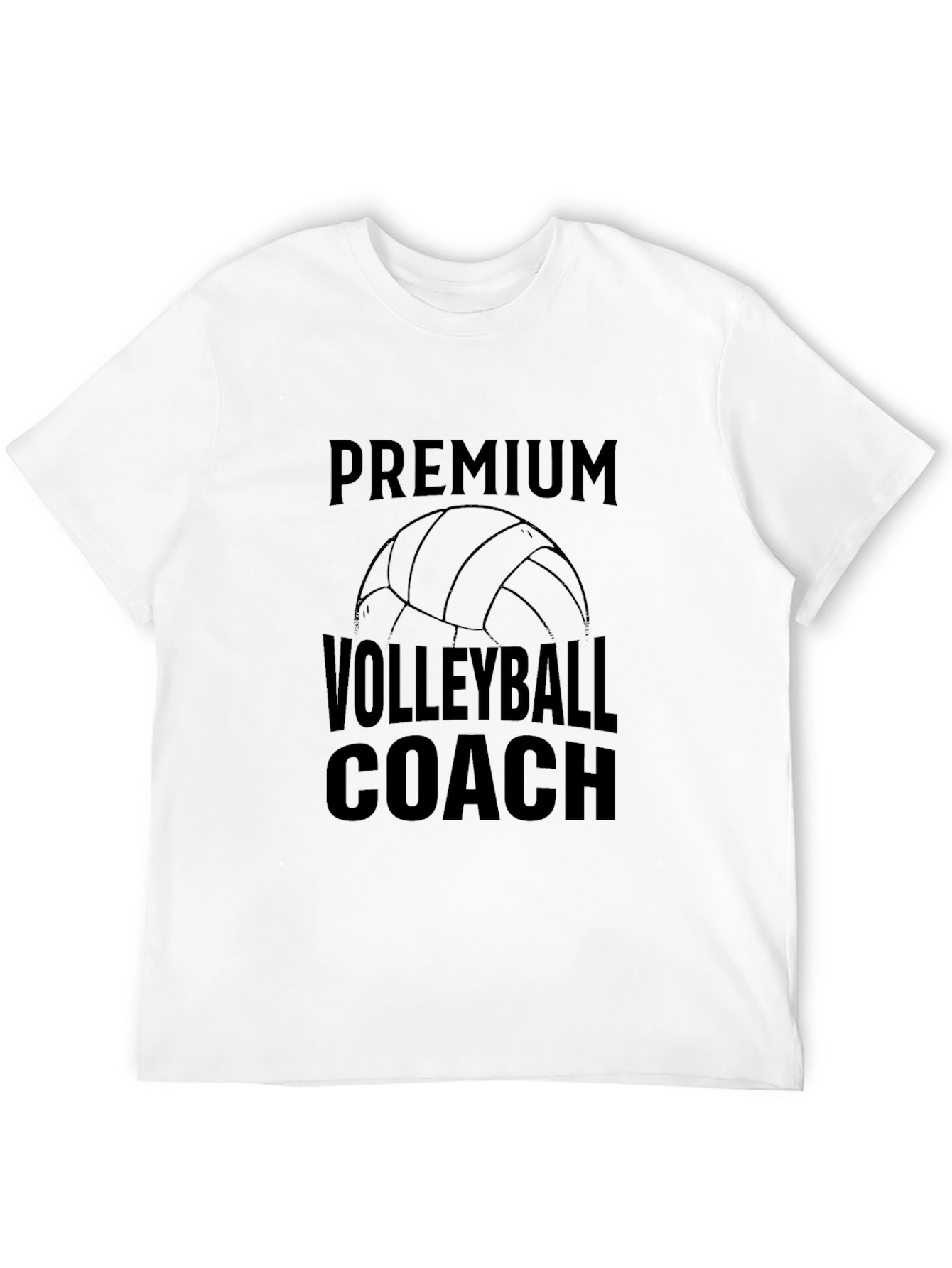 Premium Volleyball Coach Graphic Tee
