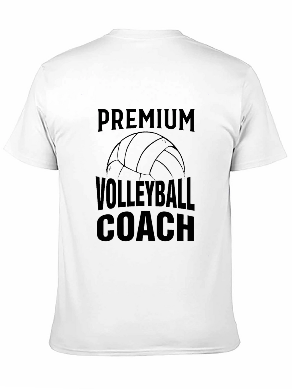 Premium Volleyball Coach Graphic Tee