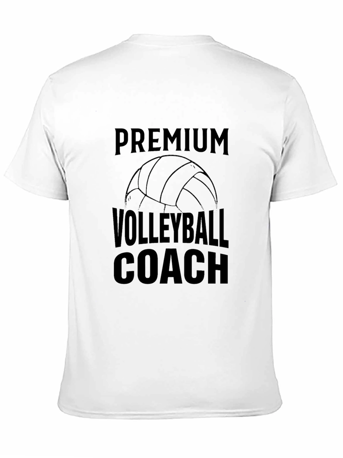 Premium Volleyball Coach Graphic Tee