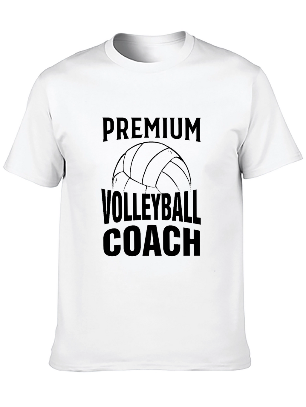 Premium Volleyball Coach Graphic Tee