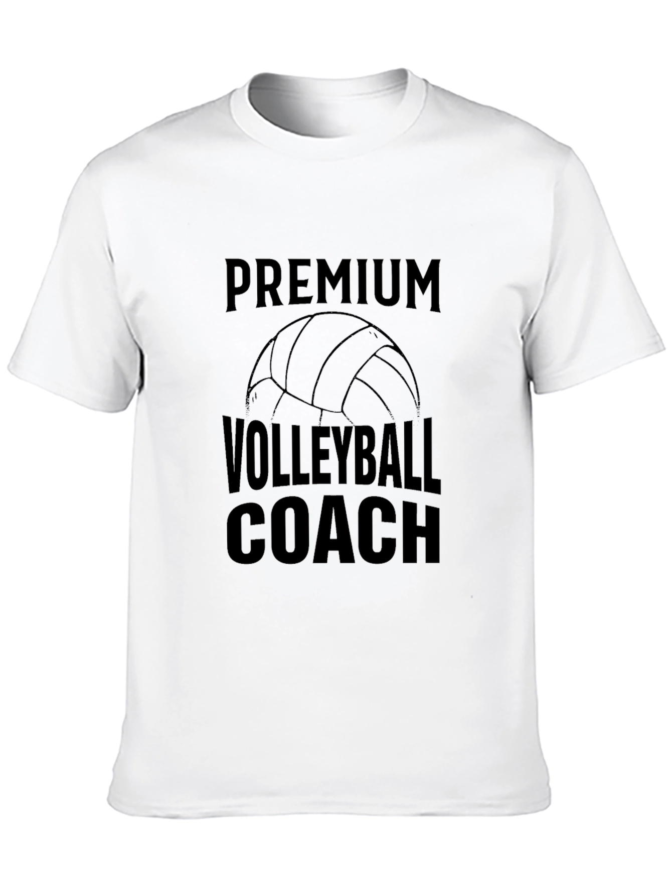 Premium Volleyball Coach Graphic Tee