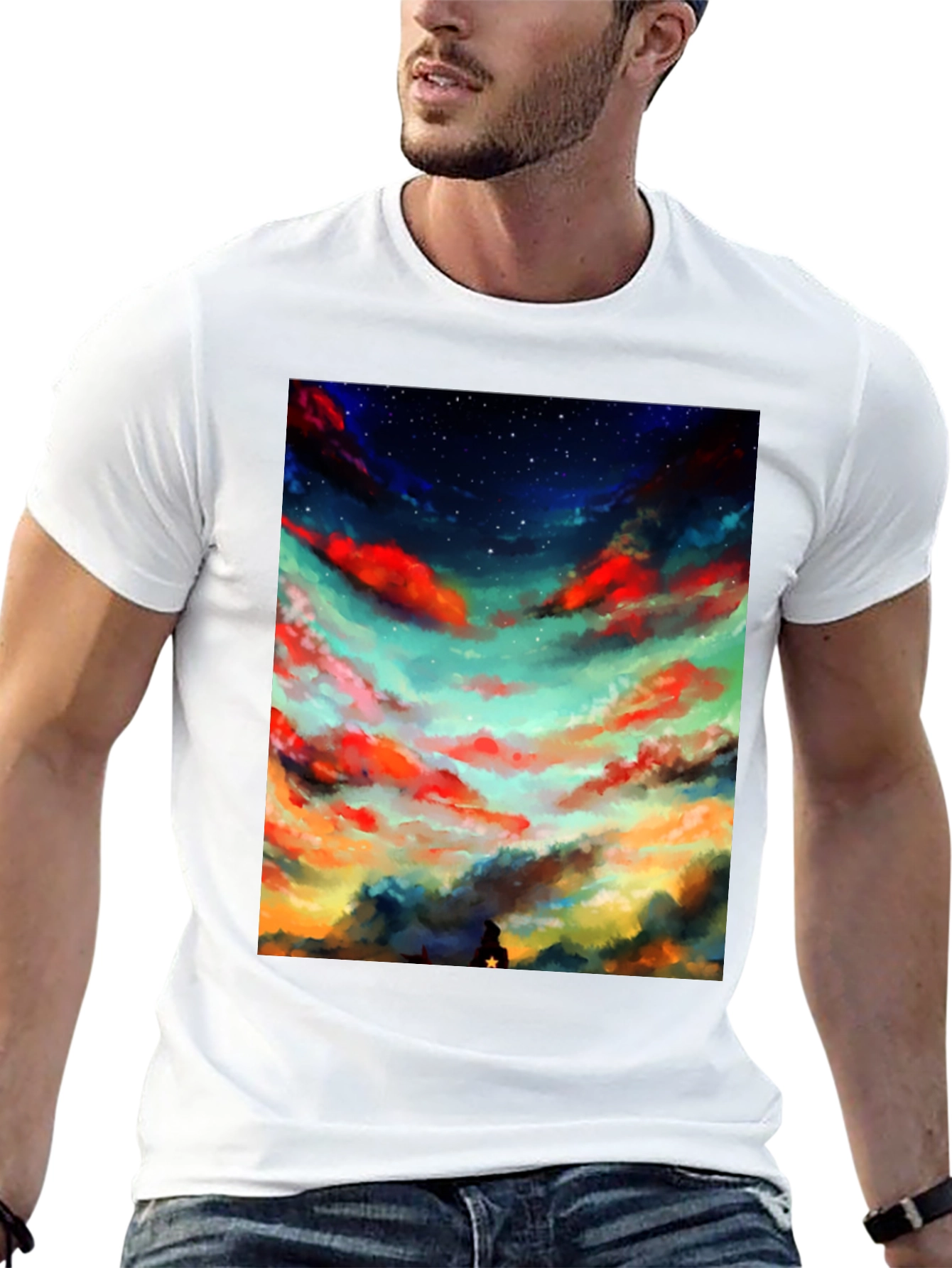 Celestial Dreamscape Graphic Tee