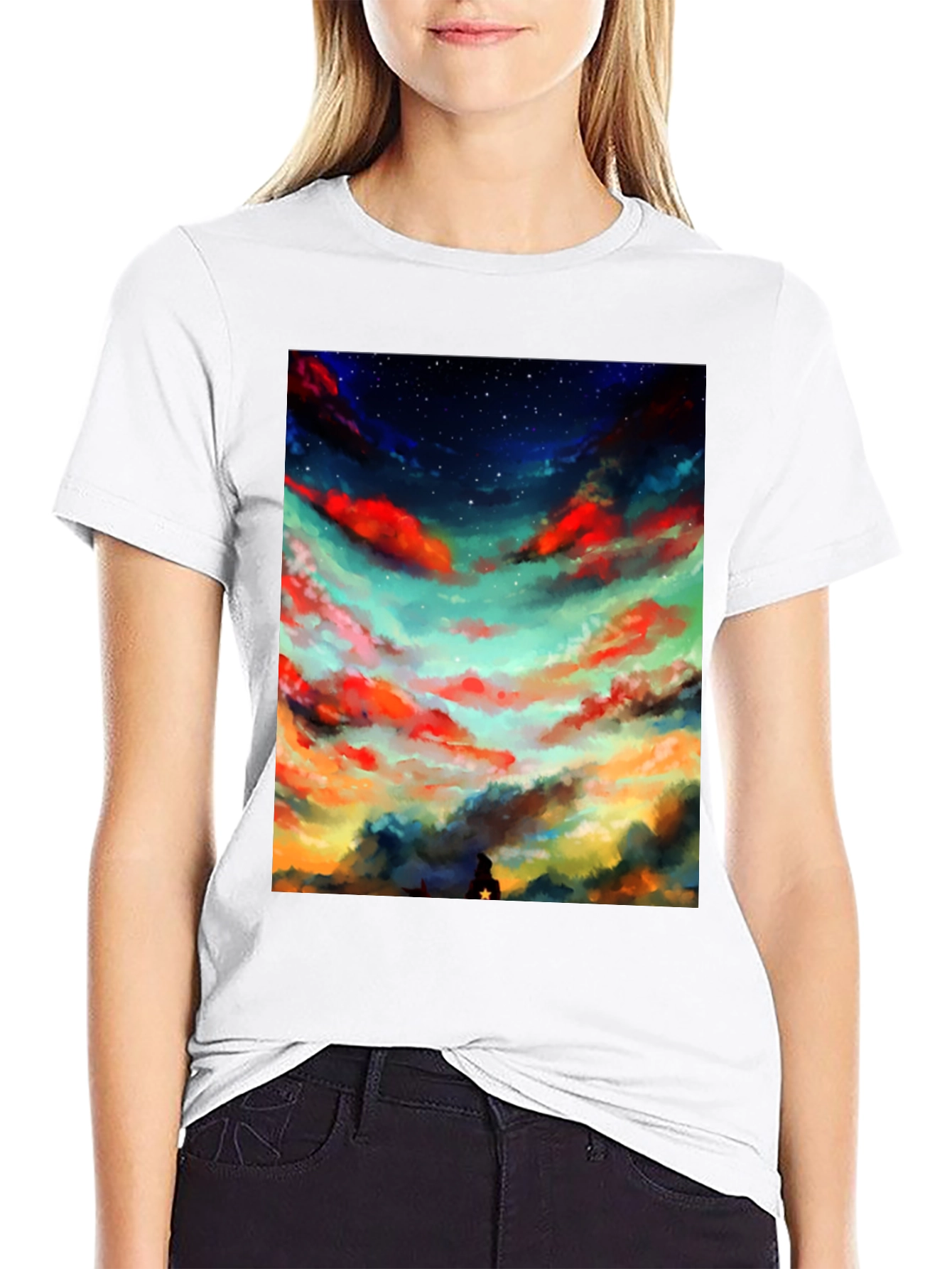Celestial Dreamscape Graphic Tee