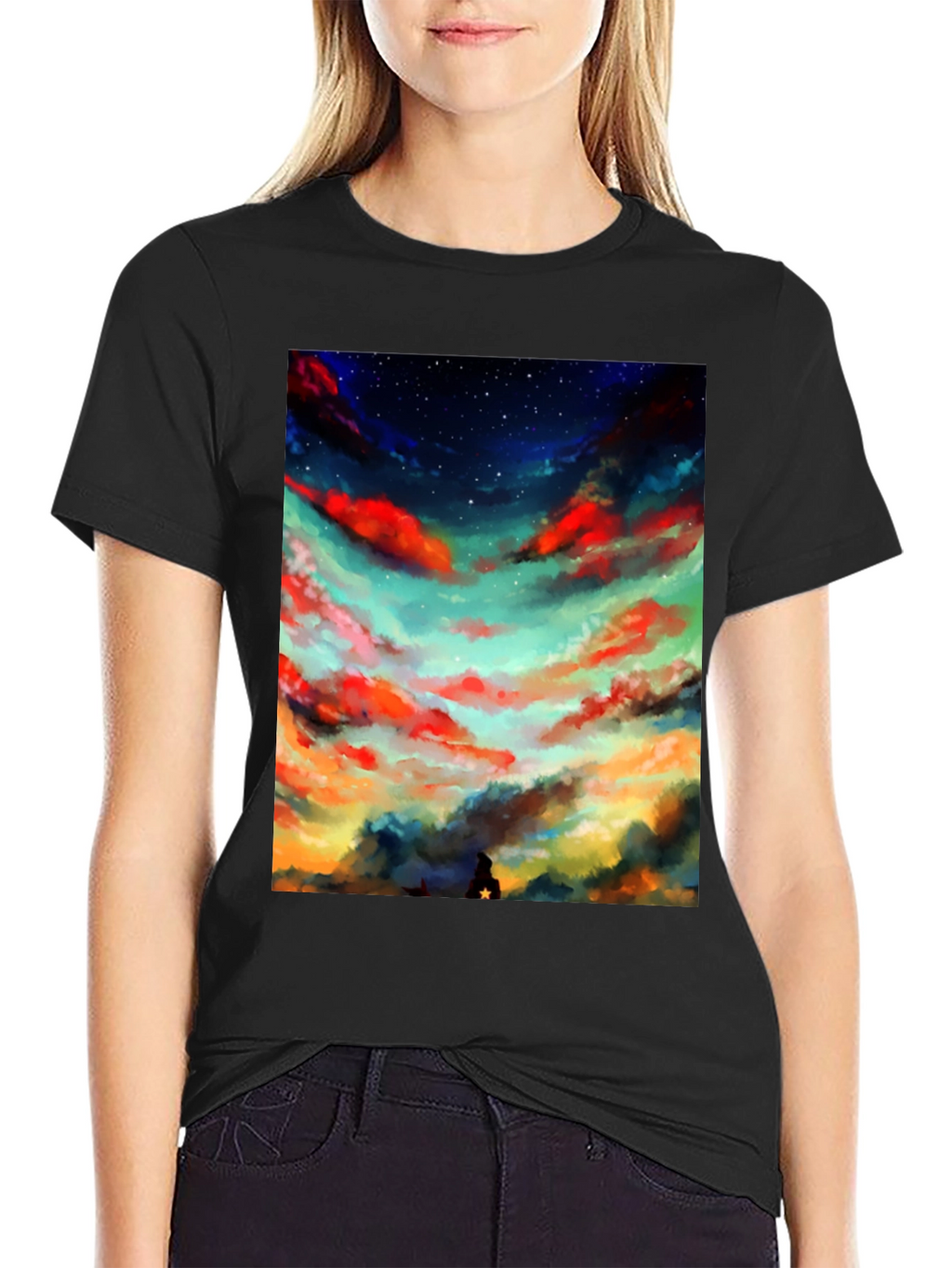 Celestial Dreamscape Graphic Tee