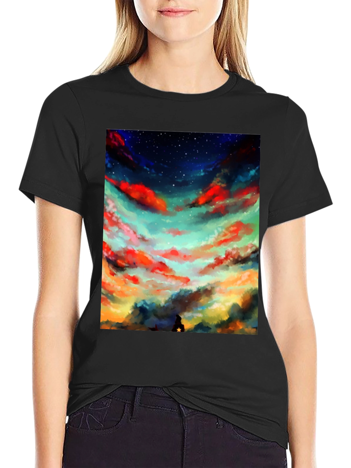 Celestial Dreamscape Graphic Tee