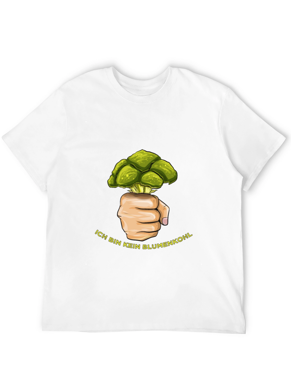 Broccoli Fist T-Shirt - Funny Vegetable Graphic Tee