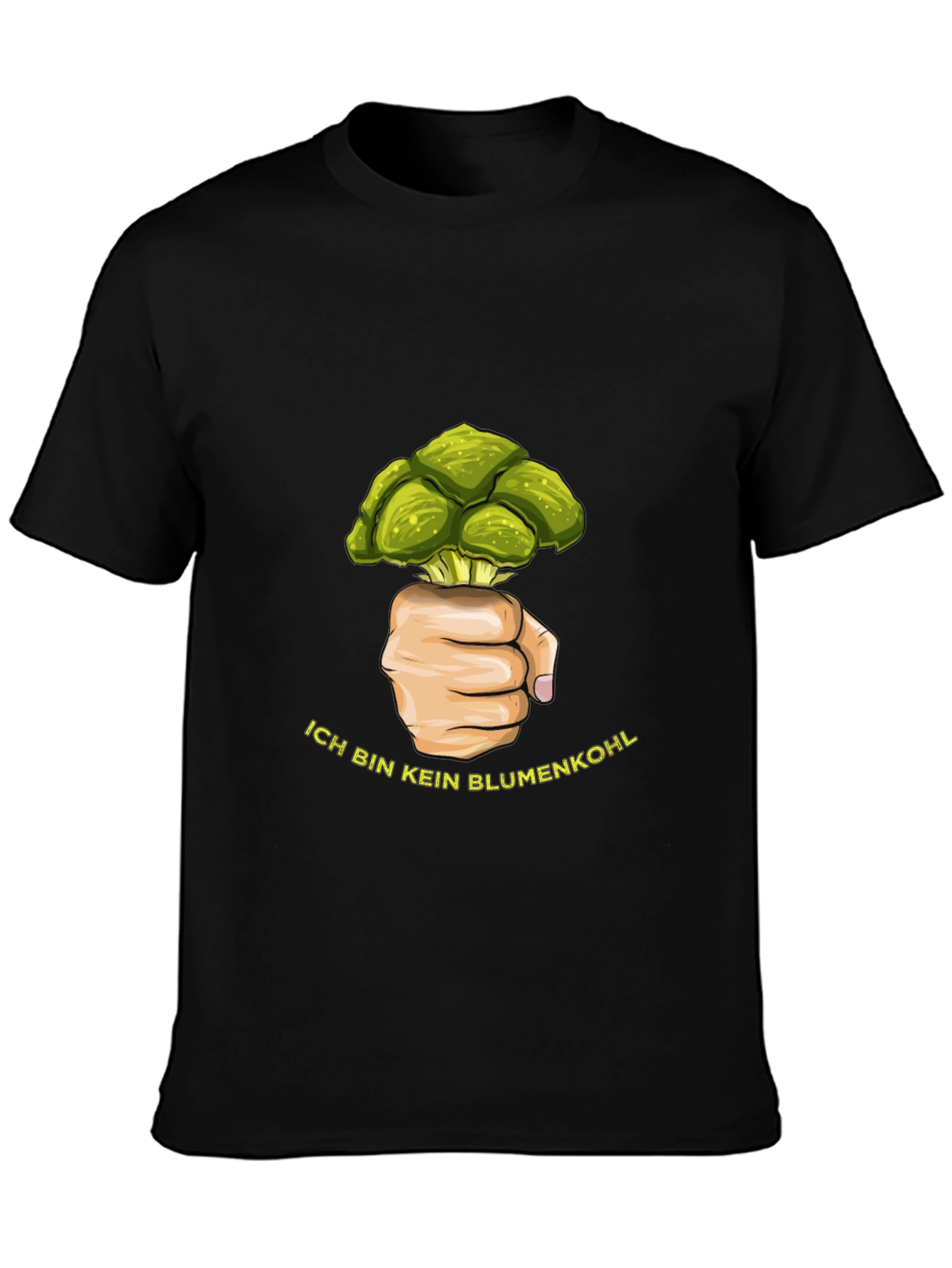 Broccoli Fist T-Shirt - Funny Vegetable Graphic Tee