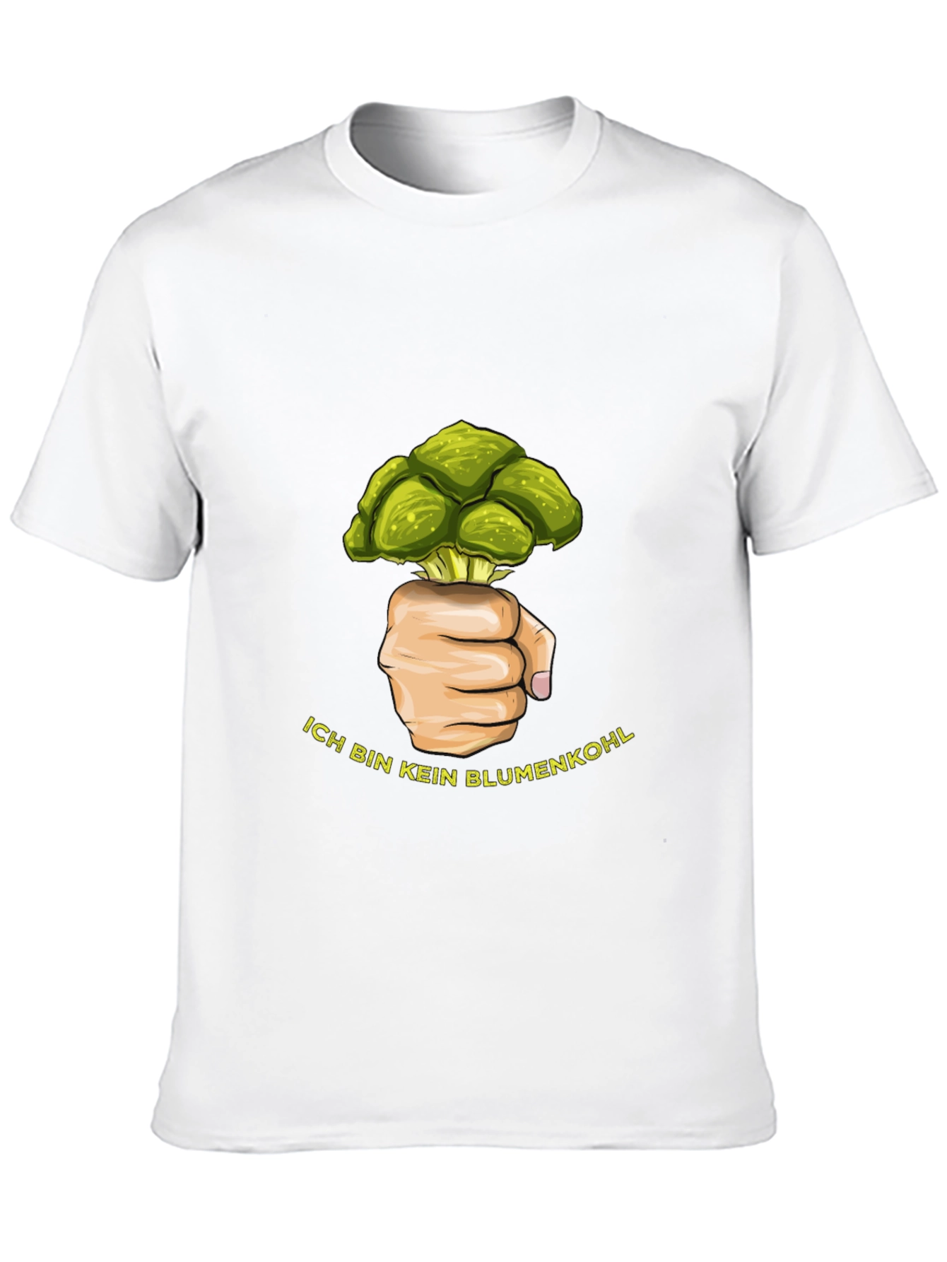 Broccoli Fist T-Shirt - Funny Vegetable Graphic Tee