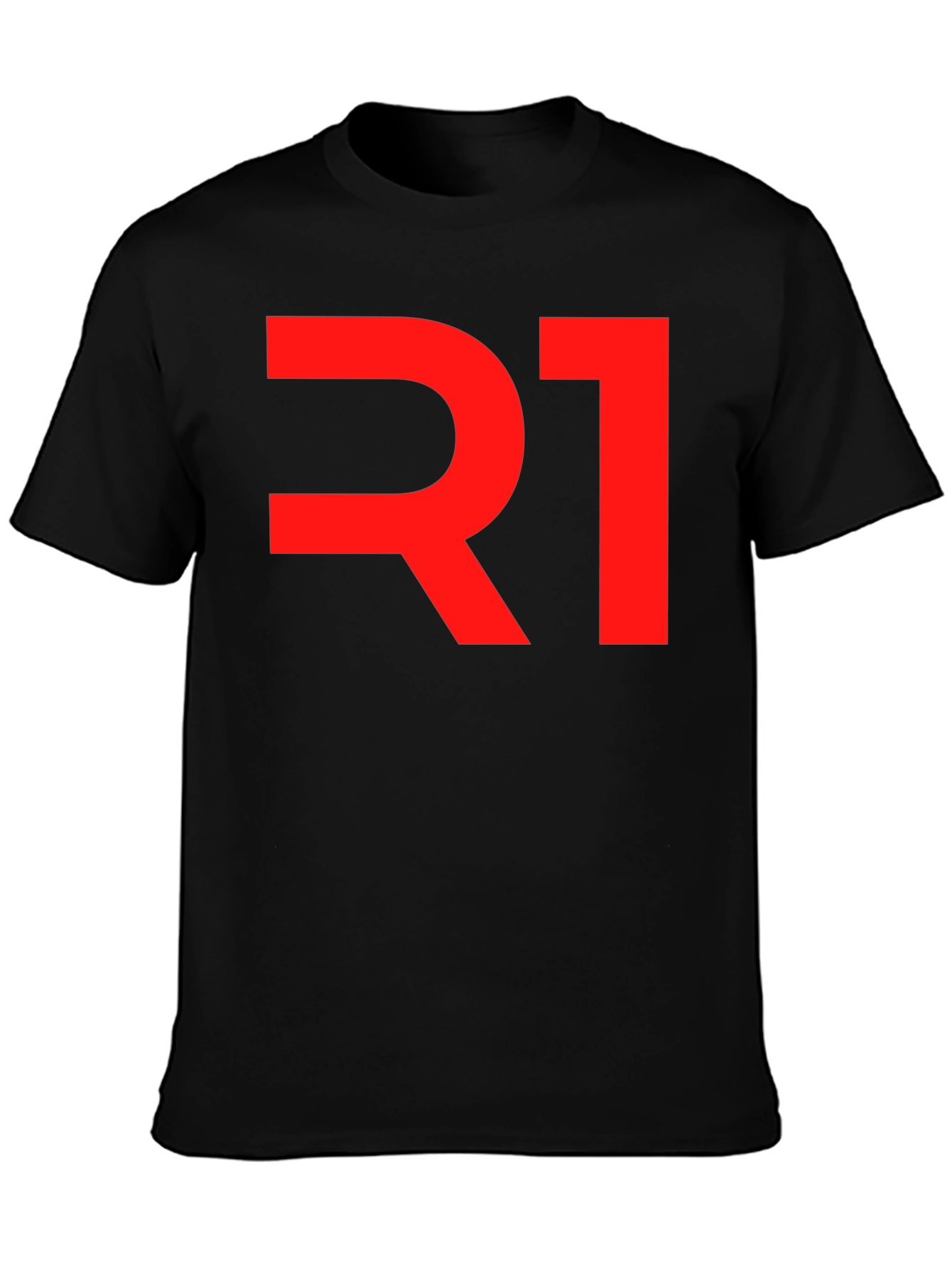 Bold R1 Graphic Tee - Mens Black T-Shirt