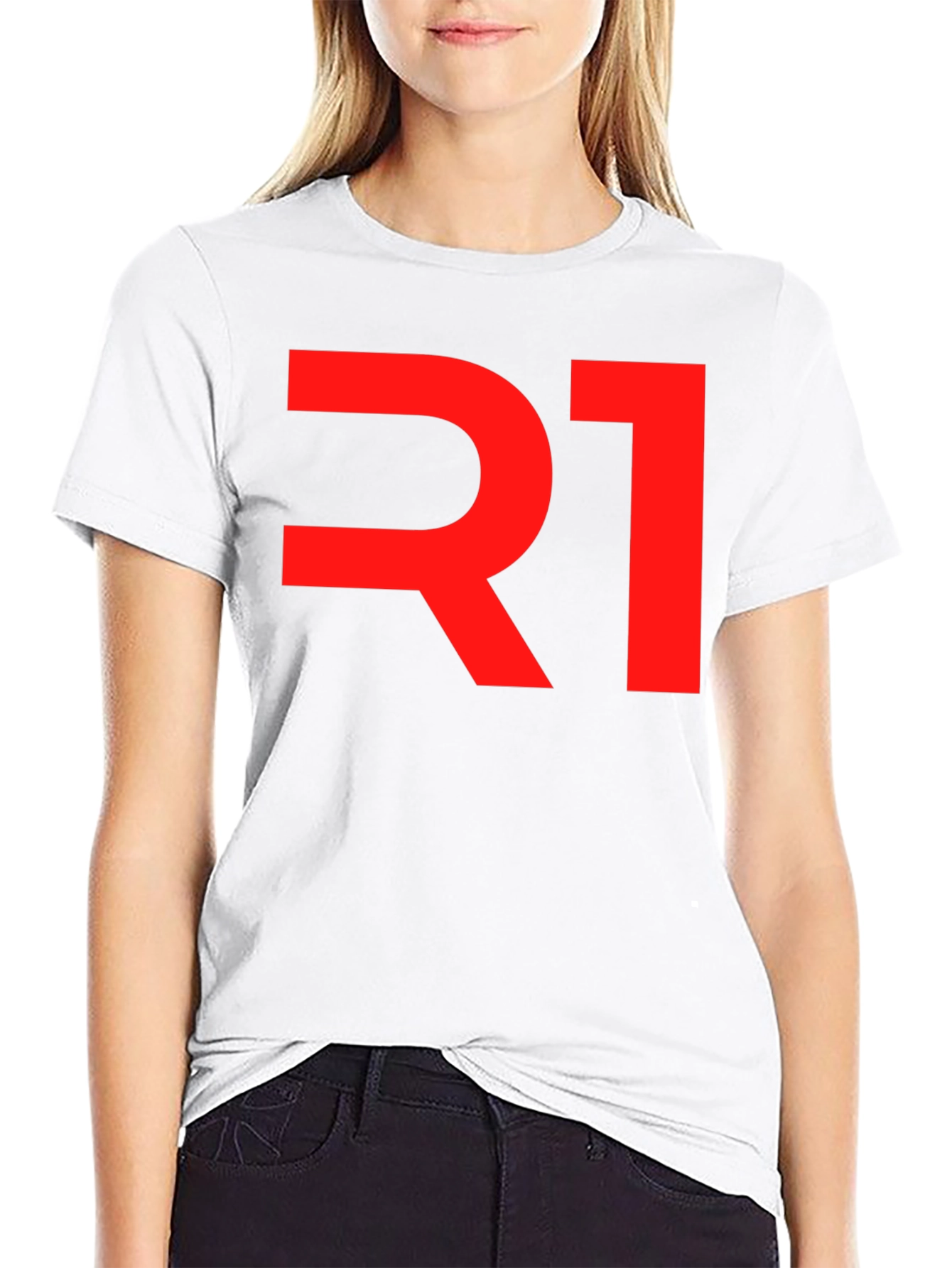 Bold R1 Graphic Tee - Mens Black T-Shirt