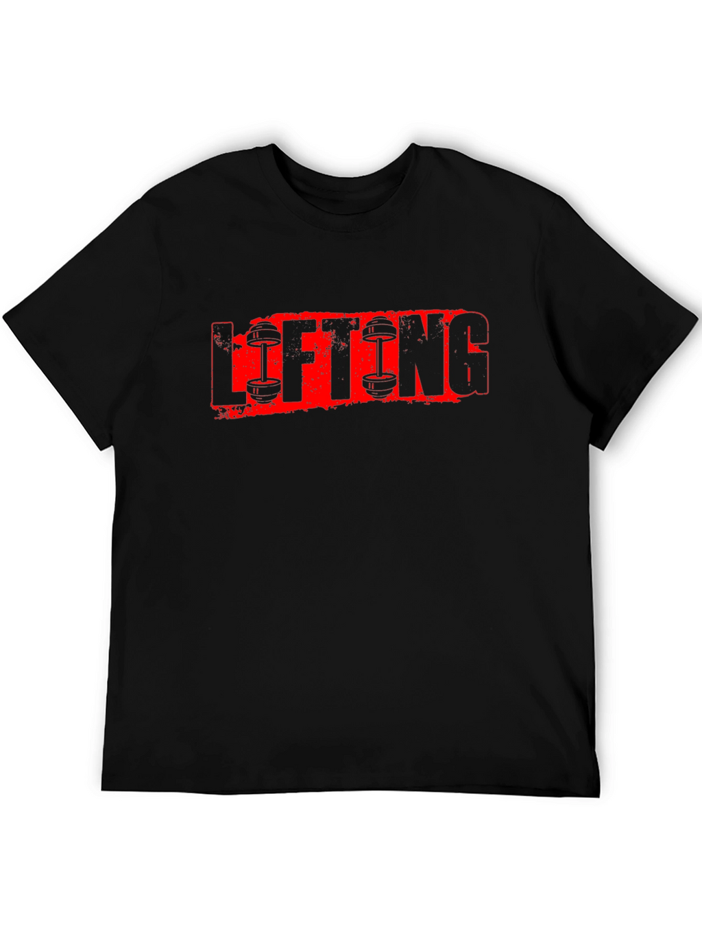 Lifting Graphic Tee - Black Fitness Shirt