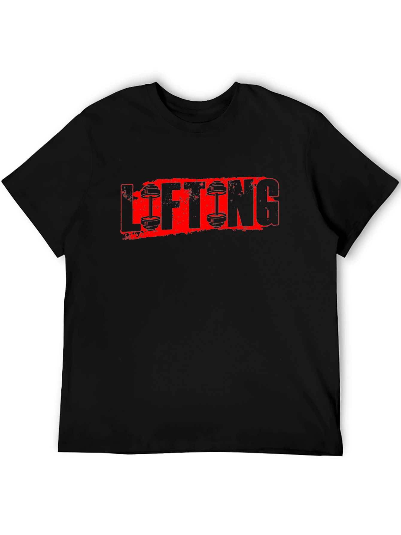 Lifting Graphic Tee - Black Fitness Shirt