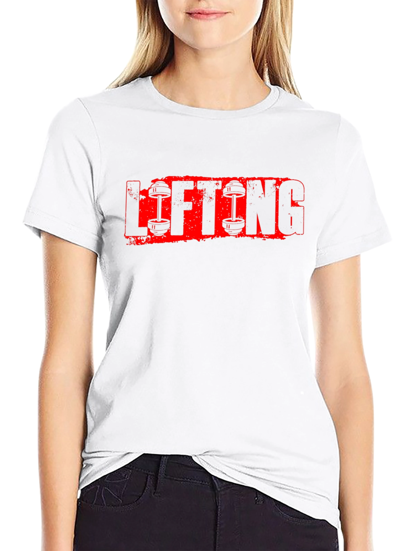 Lifting Graphic Tee - Black Fitness Shirt