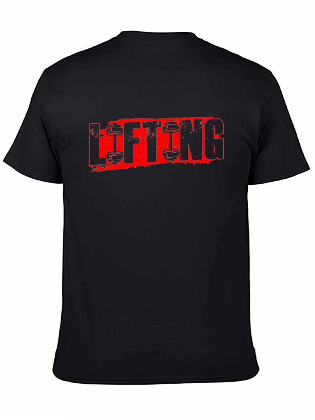 Lifting Graphic Tee - Black Fitness Shirt