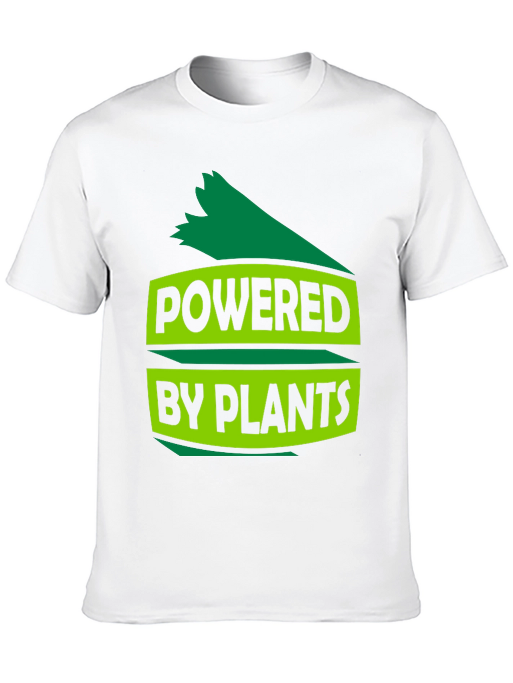 Powered By Plants Graphic Tee - Black