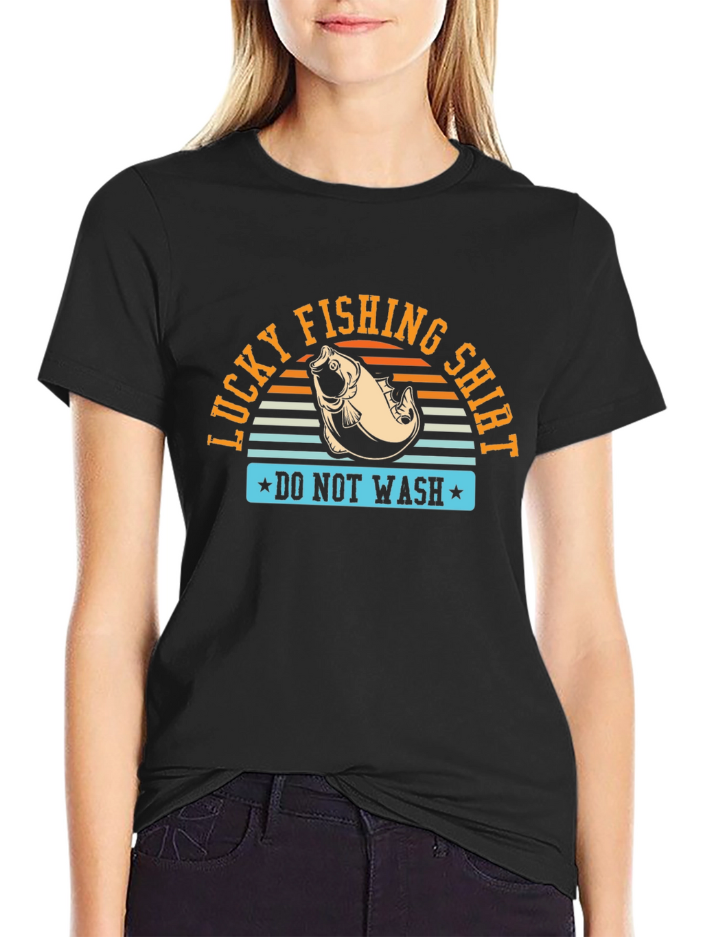 Lucky Fishing Shirt - Mens Graphic Tee