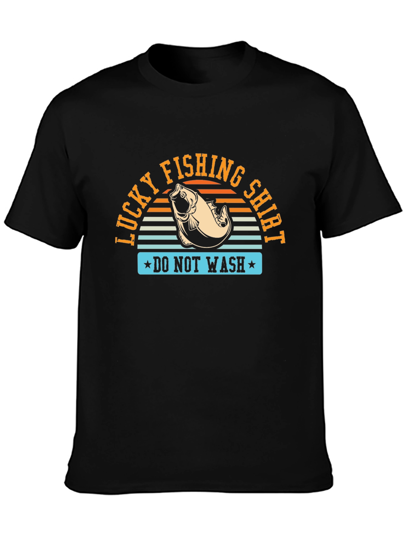 Lucky Fishing Shirt - Mens Graphic Tee