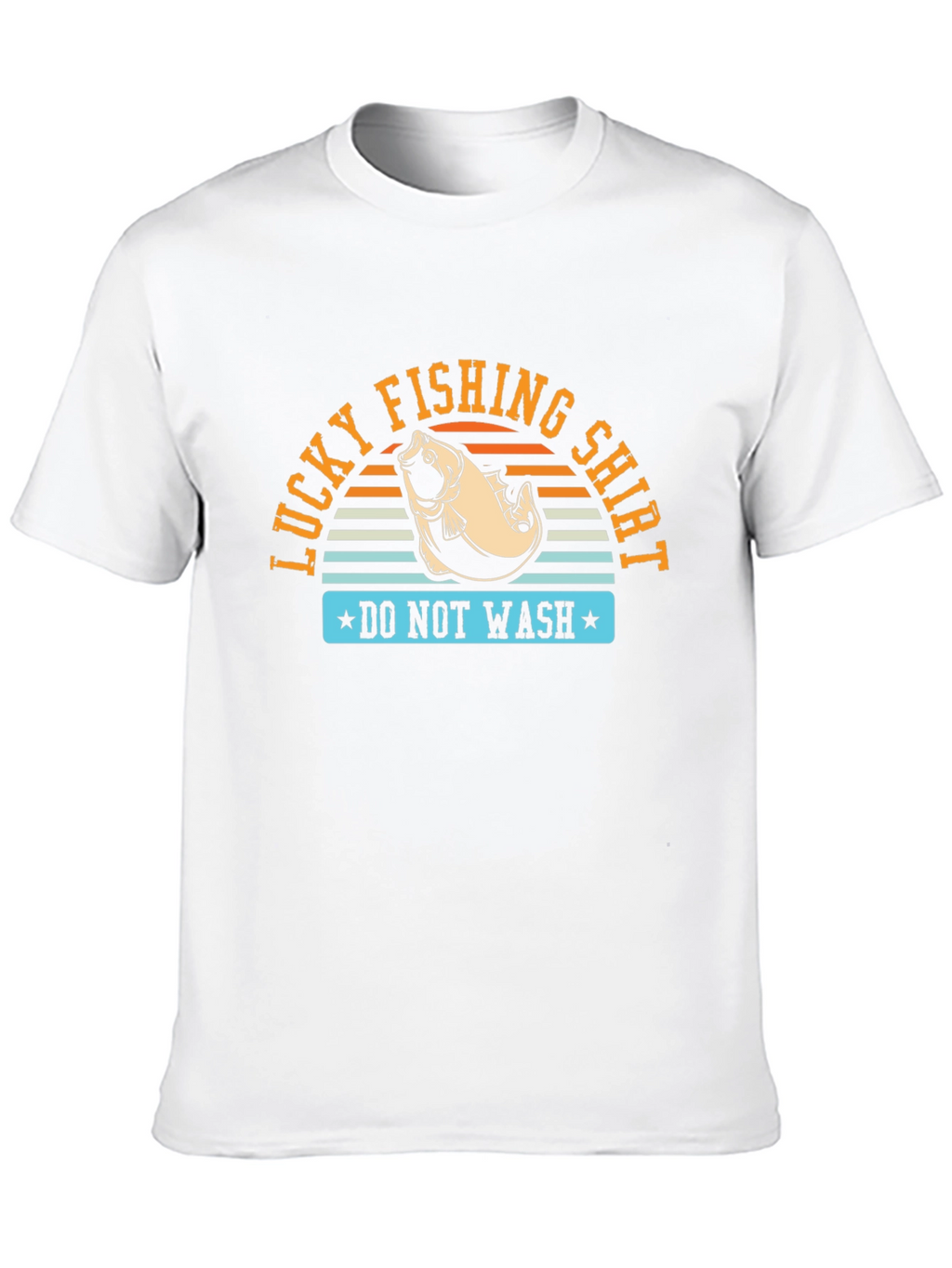 Lucky Fishing Shirt - Mens Graphic Tee