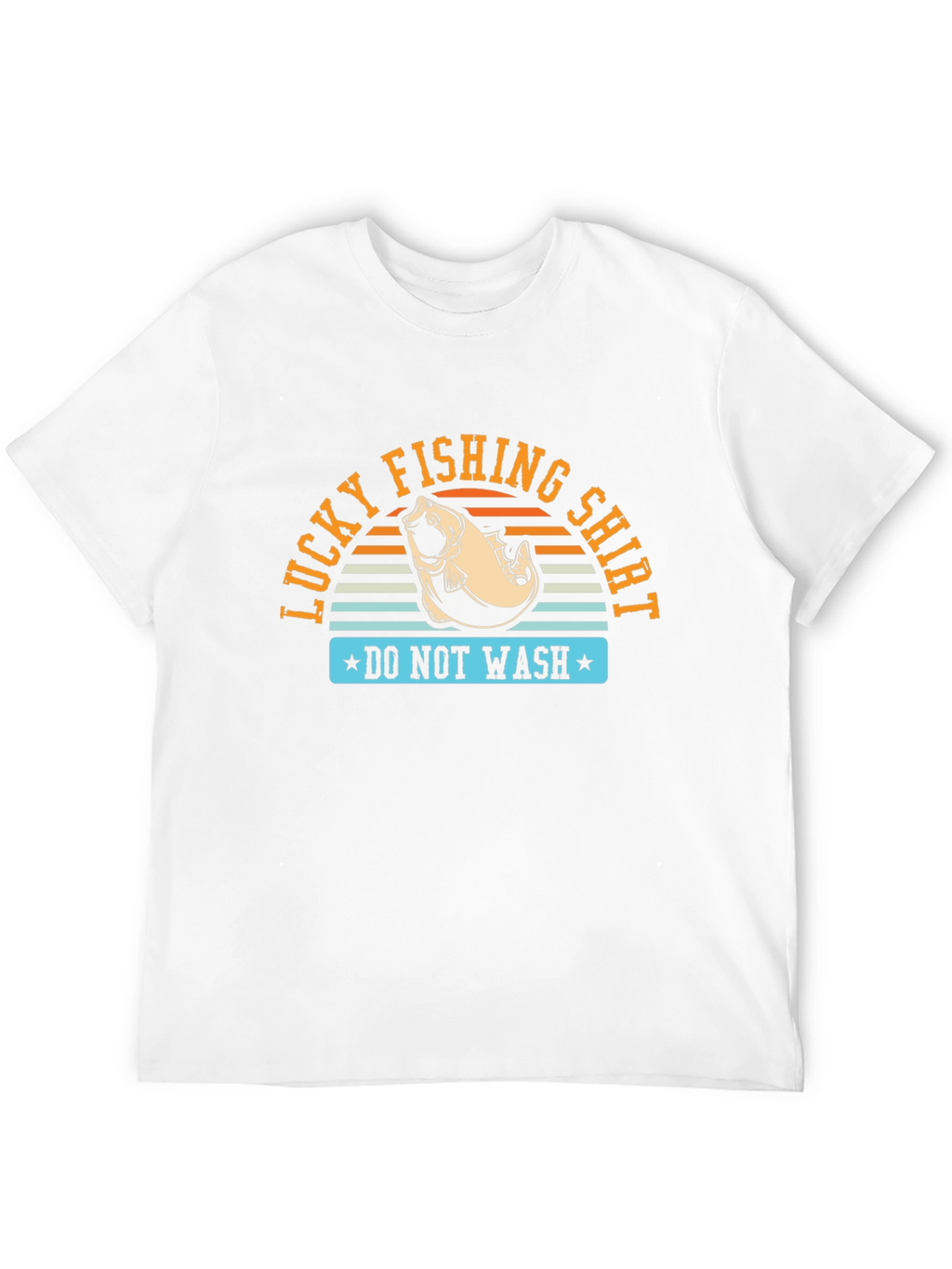 Lucky Fishing Shirt - Mens Graphic Tee