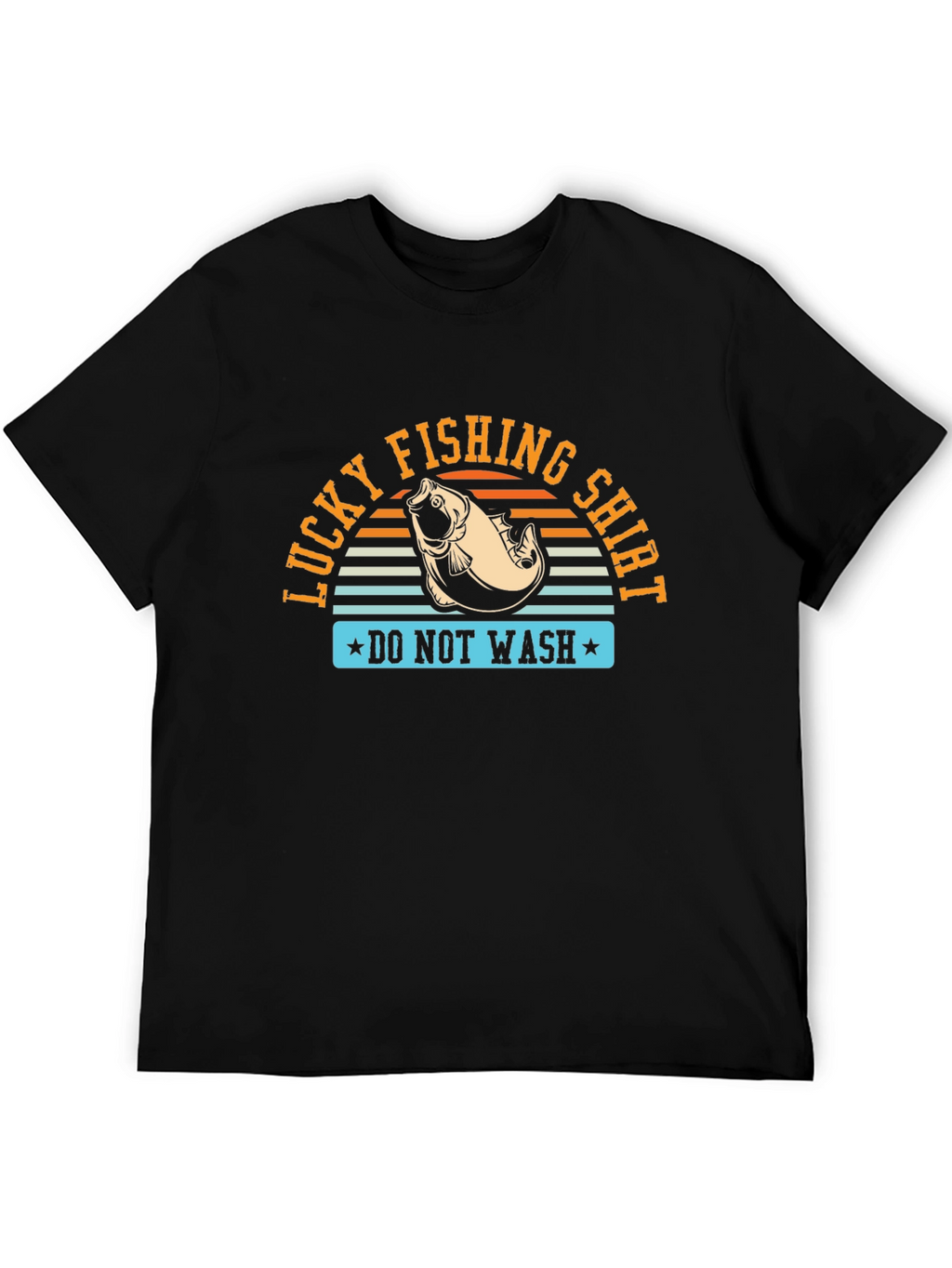 Lucky Fishing Shirt - Mens Graphic Tee