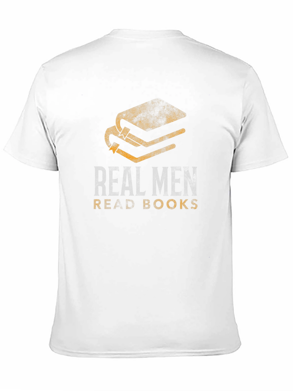 Real Men Read Books Graphic Tee - Black Cotton