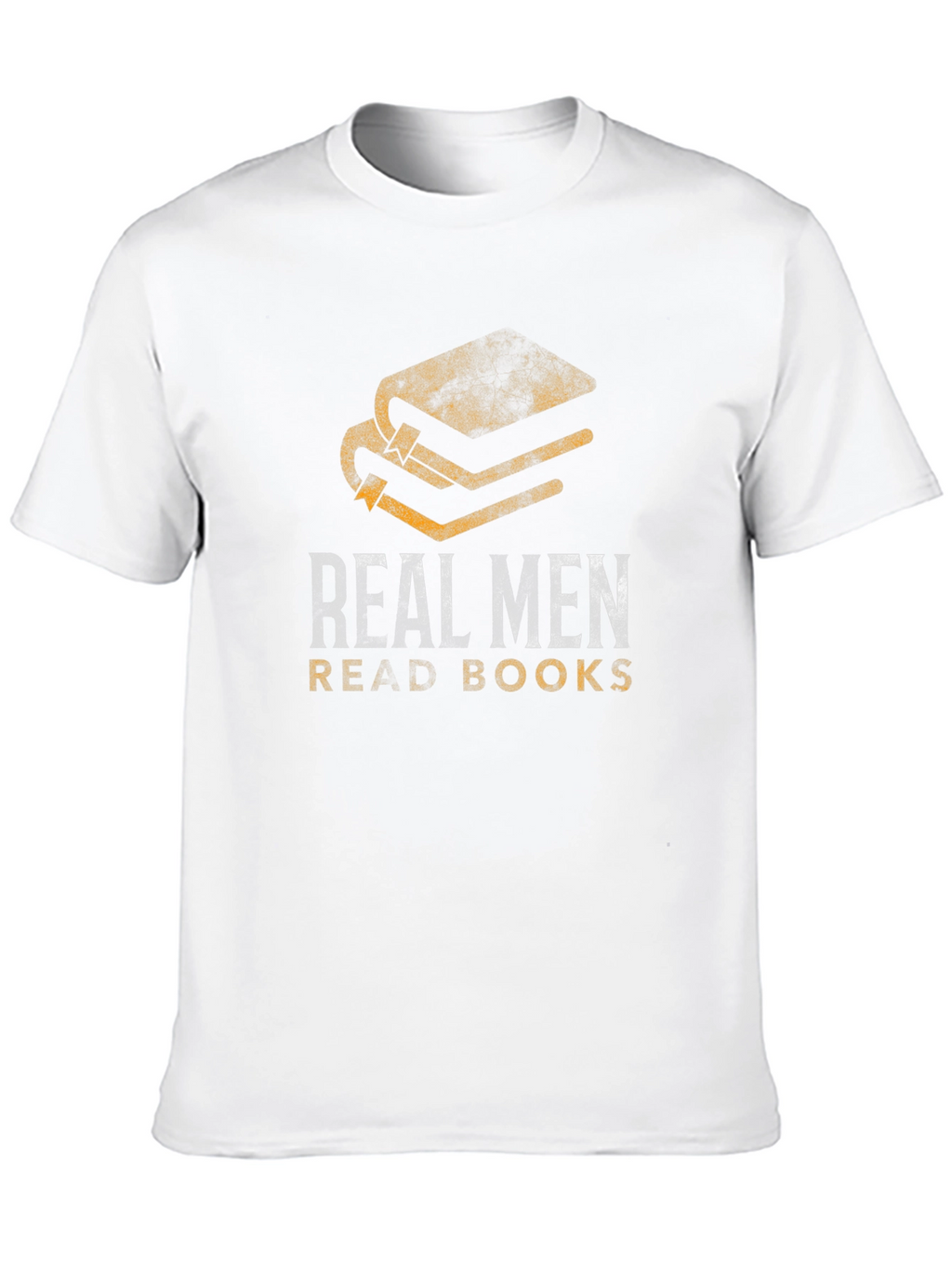 Real Men Read Books Graphic Tee - Black Cotton