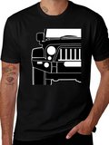 Jeep Front T-Shirt - Bold Automotive Graphic Tee